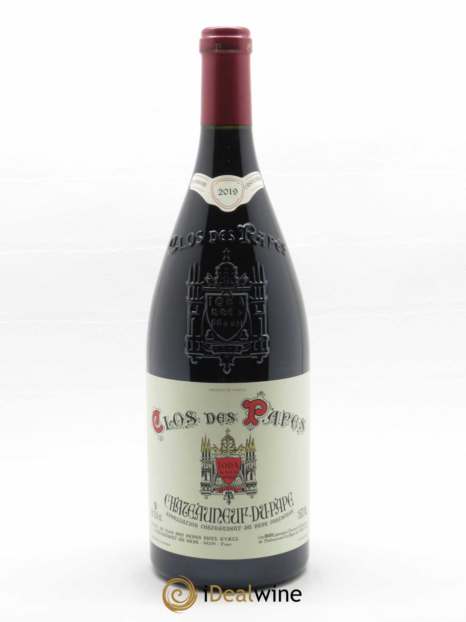 Châteauneuf-du-Pape Clos des Papes - Paul Avril 2019 - Lot de 1 magnum - 0