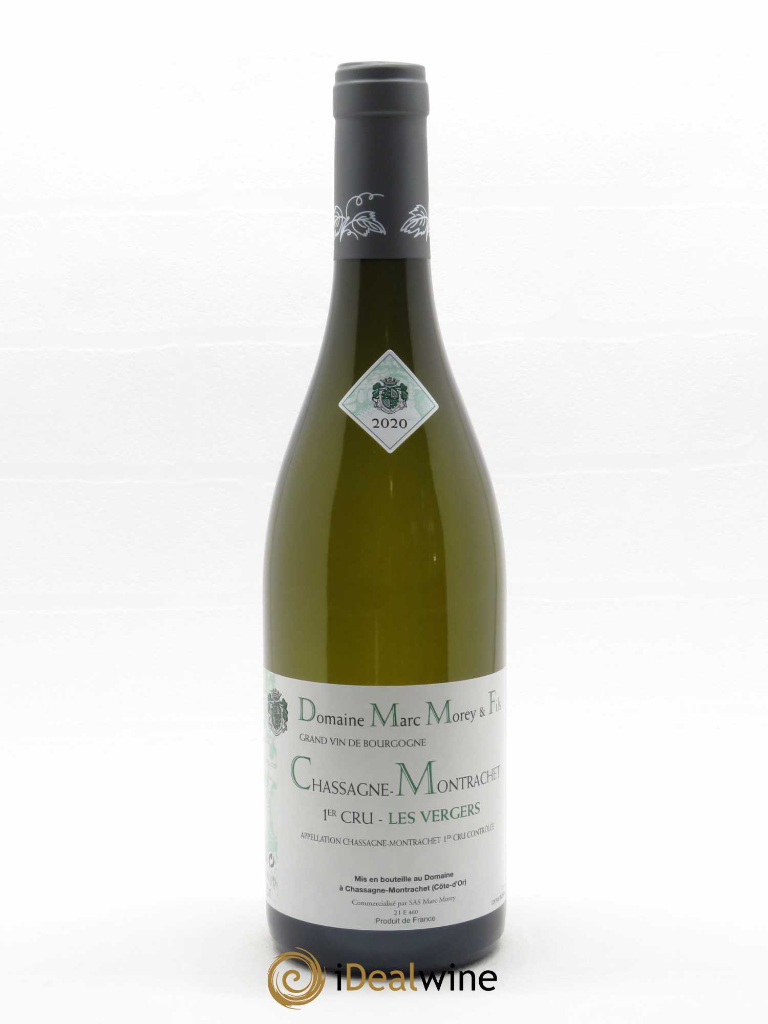 Chassagne-Montrachet 1er Cru Les Vergers Marc Morey 2020 - Lot de 1 bouteille - 0