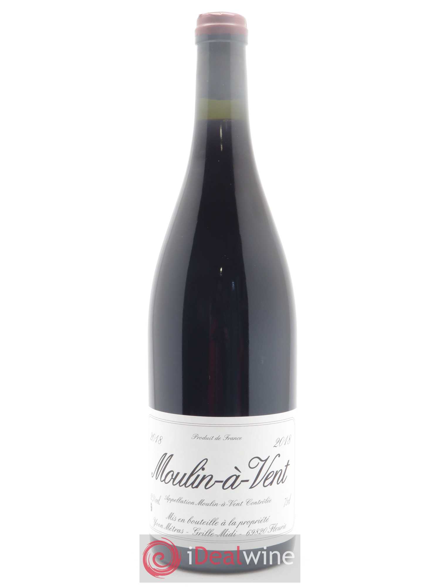 Moulin-à-Vent Yvon Métras 2018 - Lot de 1 bouteille - 0