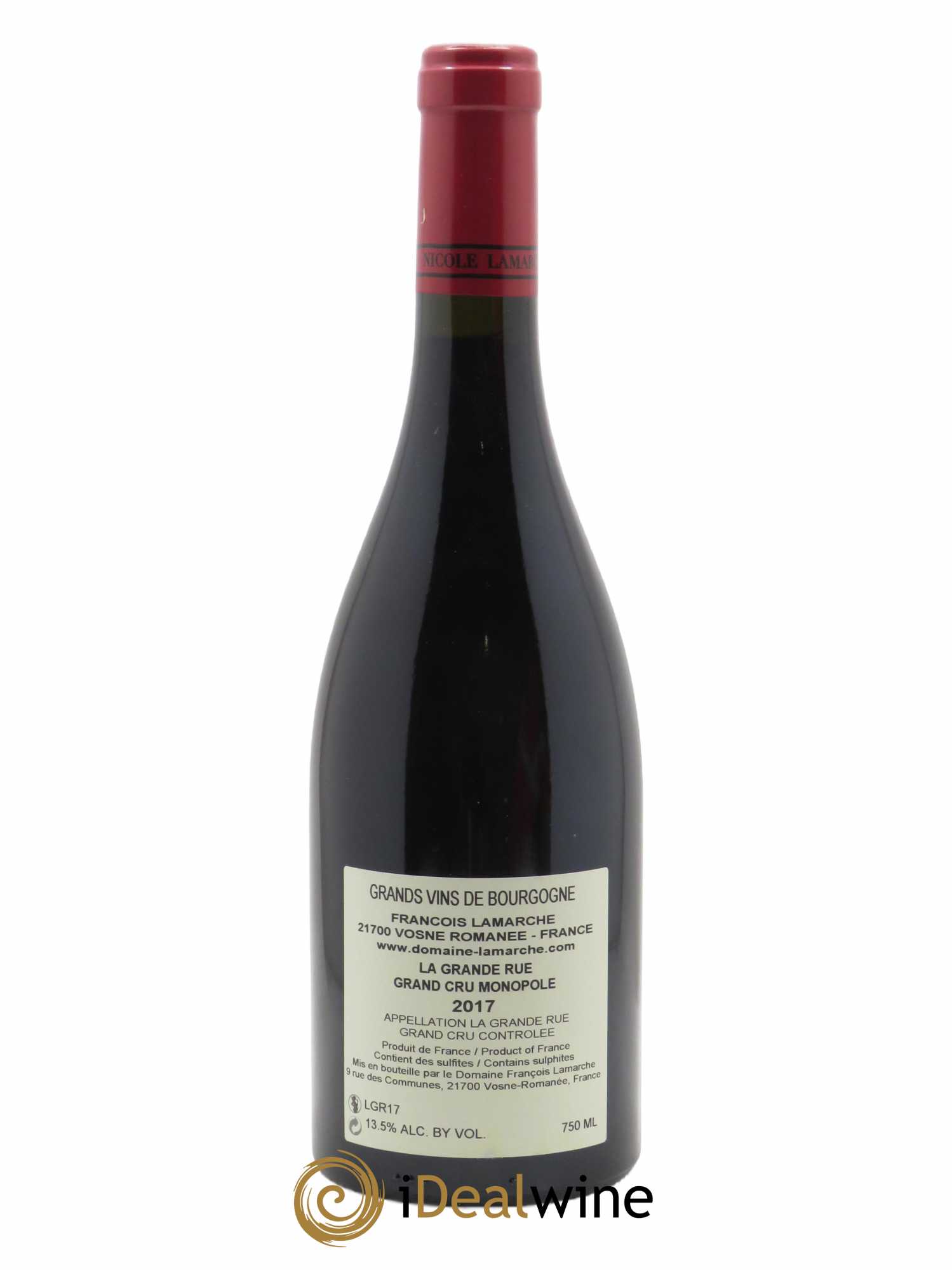 La Grande Rue Grand Cru Lamarche (Domaine) 2017 - Lotto di 1 bottiglia - 1