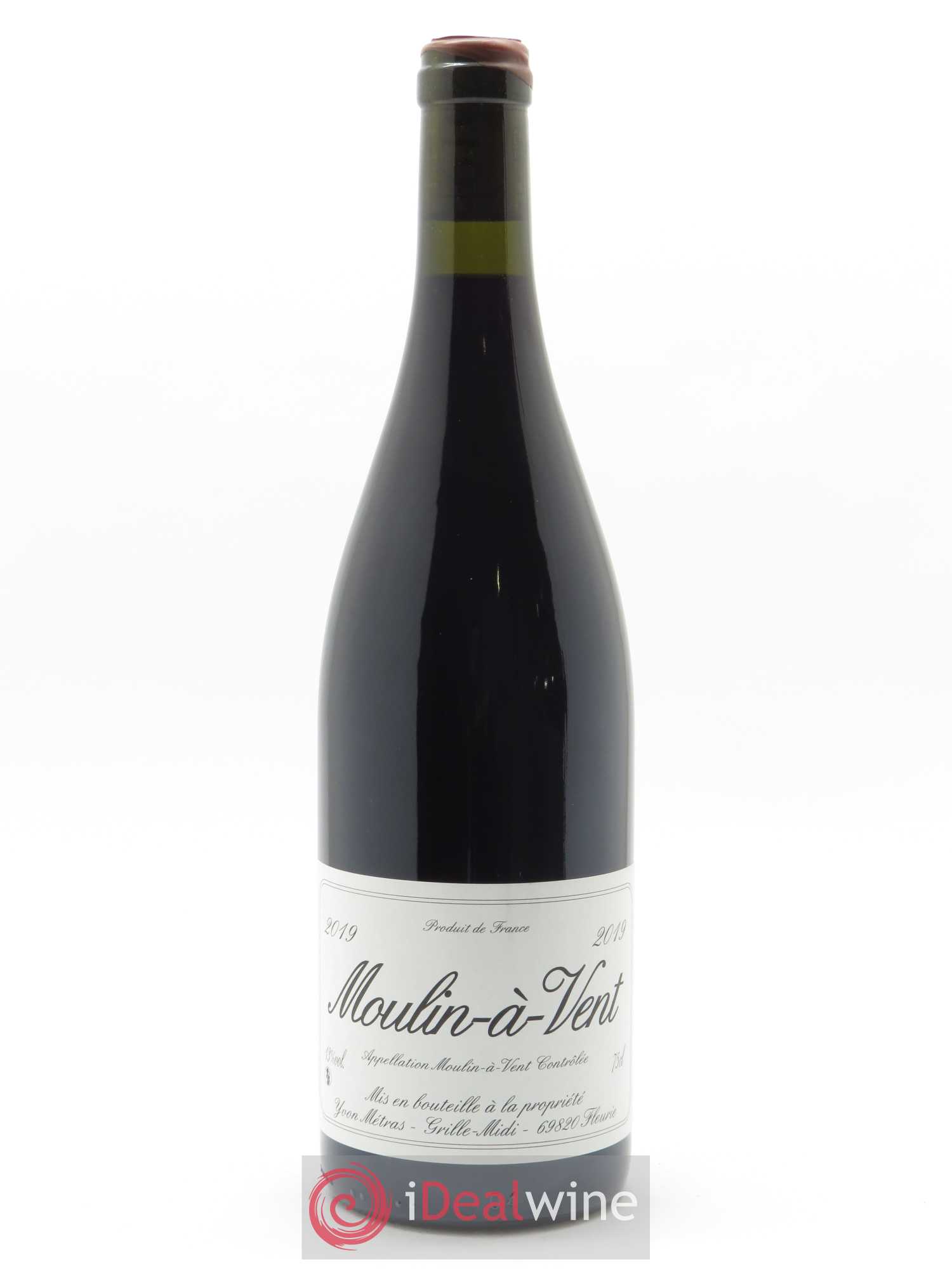 Moulin-à-Vent Yvon Métras 2019 - Lot de 1 bouteille - 0