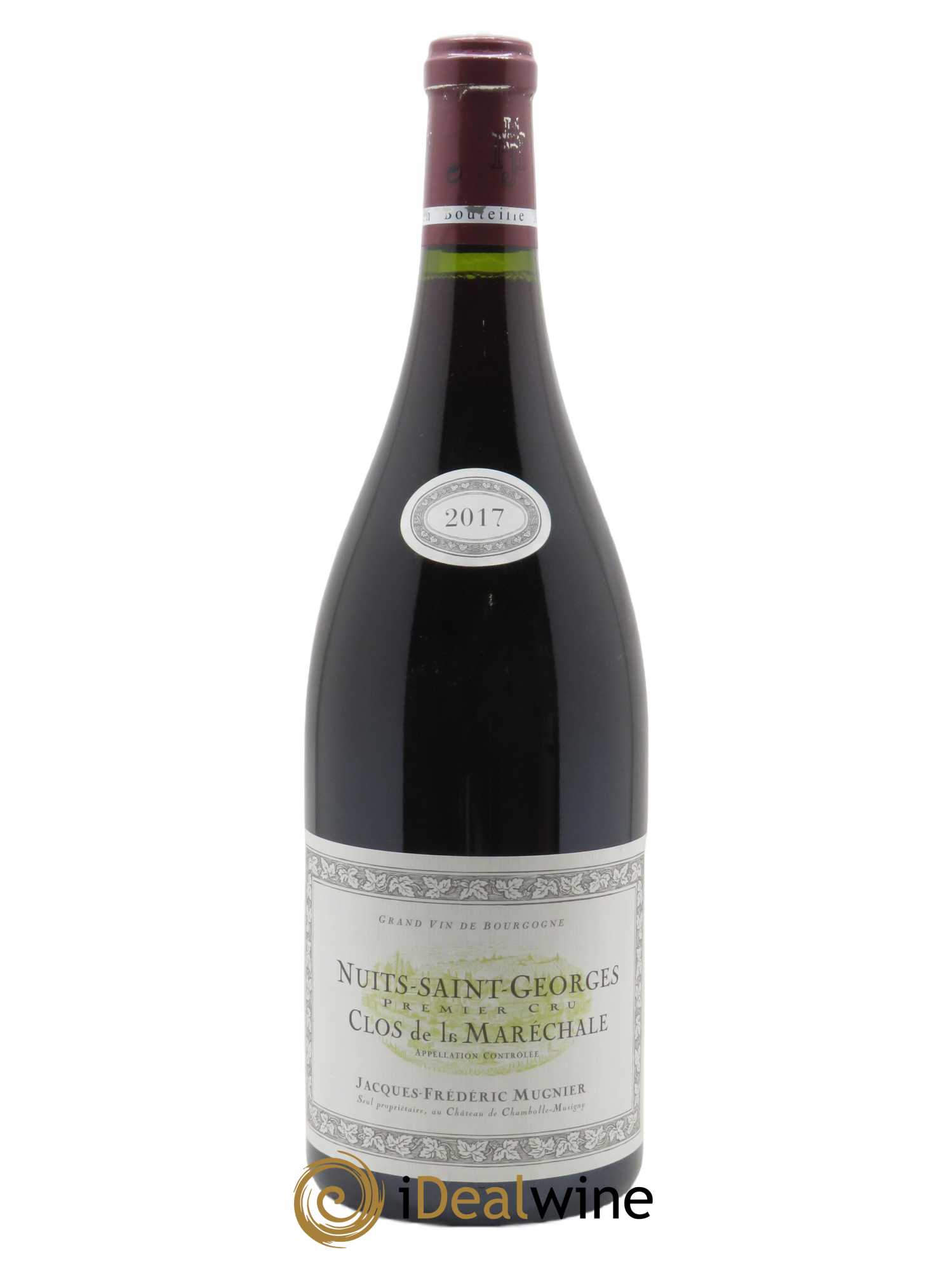 Nuits-Saint-Georges 1er Cru Clos de La Maréchale Jacques-Frédéric Mugnier 2017 - Lot de 1 magnum - 0