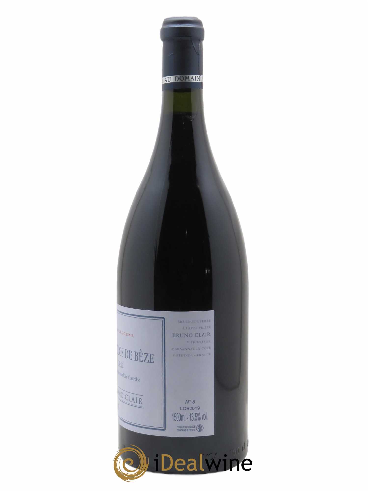 Chambertin Clos de Bèze Grand Cru Bruno Clair (Domaine) 2019 - Lot de 1 magnum - 1