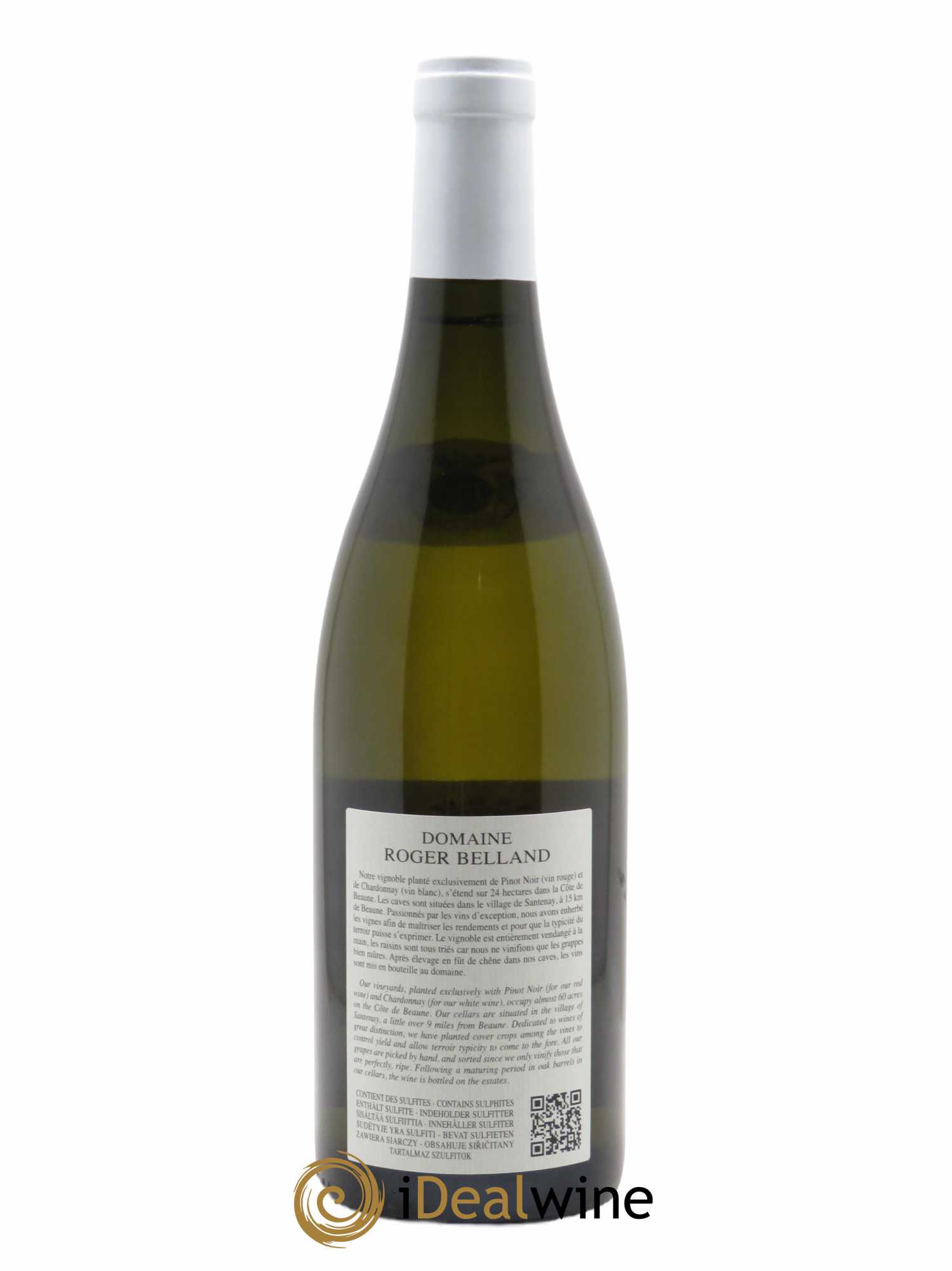 Chassagne-Montrachet 1er Cru Morgeot Clos Pitois Roger Belland (Domaine) 2018 - Lot de 1 bouteille - 1