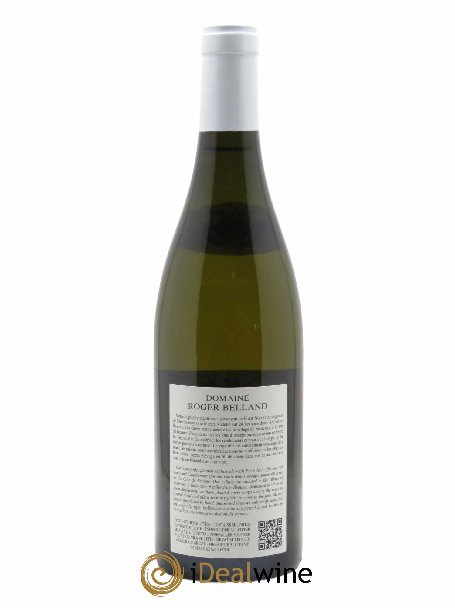 Chassagne-Montrachet 1er Cru Morgeot Clos Pitois Roger Belland (Domaine) 2020 - Lot de 1 bouteille - 1