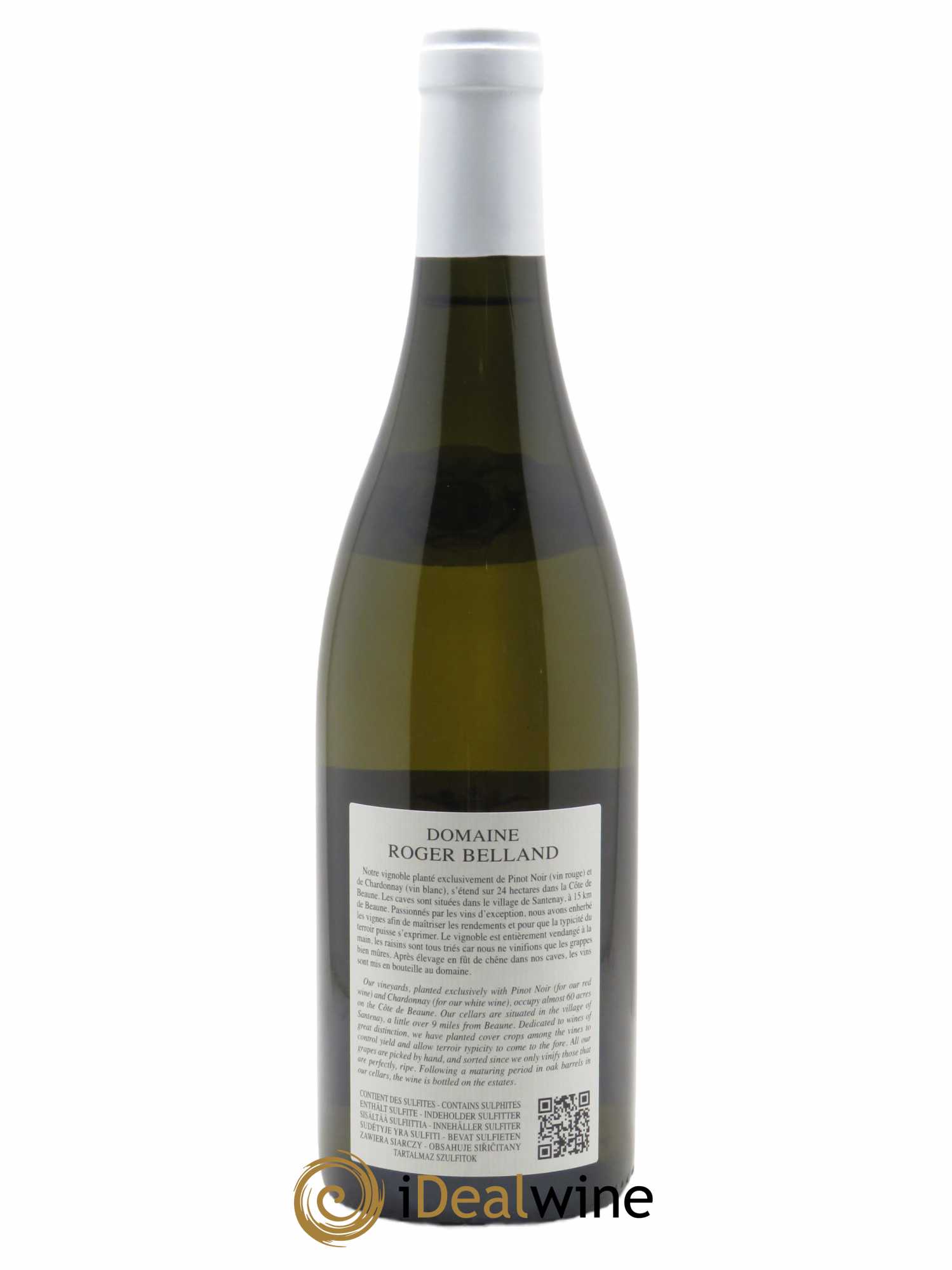 Criots-Bâtard-Montrachet Grand Cru Roger Belland (Domaine) 2015 - Lot de 1 bouteille - 1