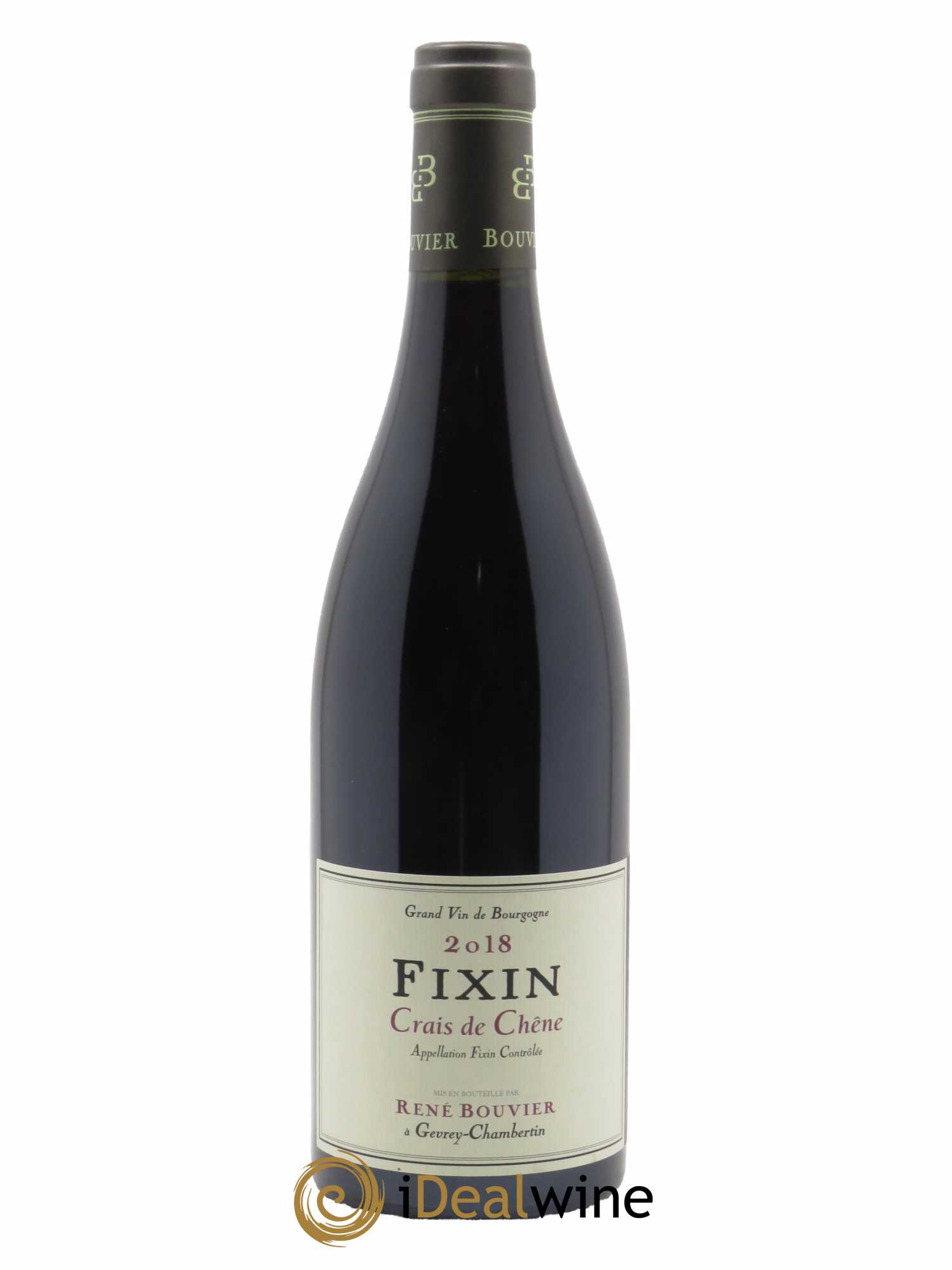 Fixin Crais de Chêne René Bouvier (Domaine) 2018 - Lot de 1 bouteille - 0
