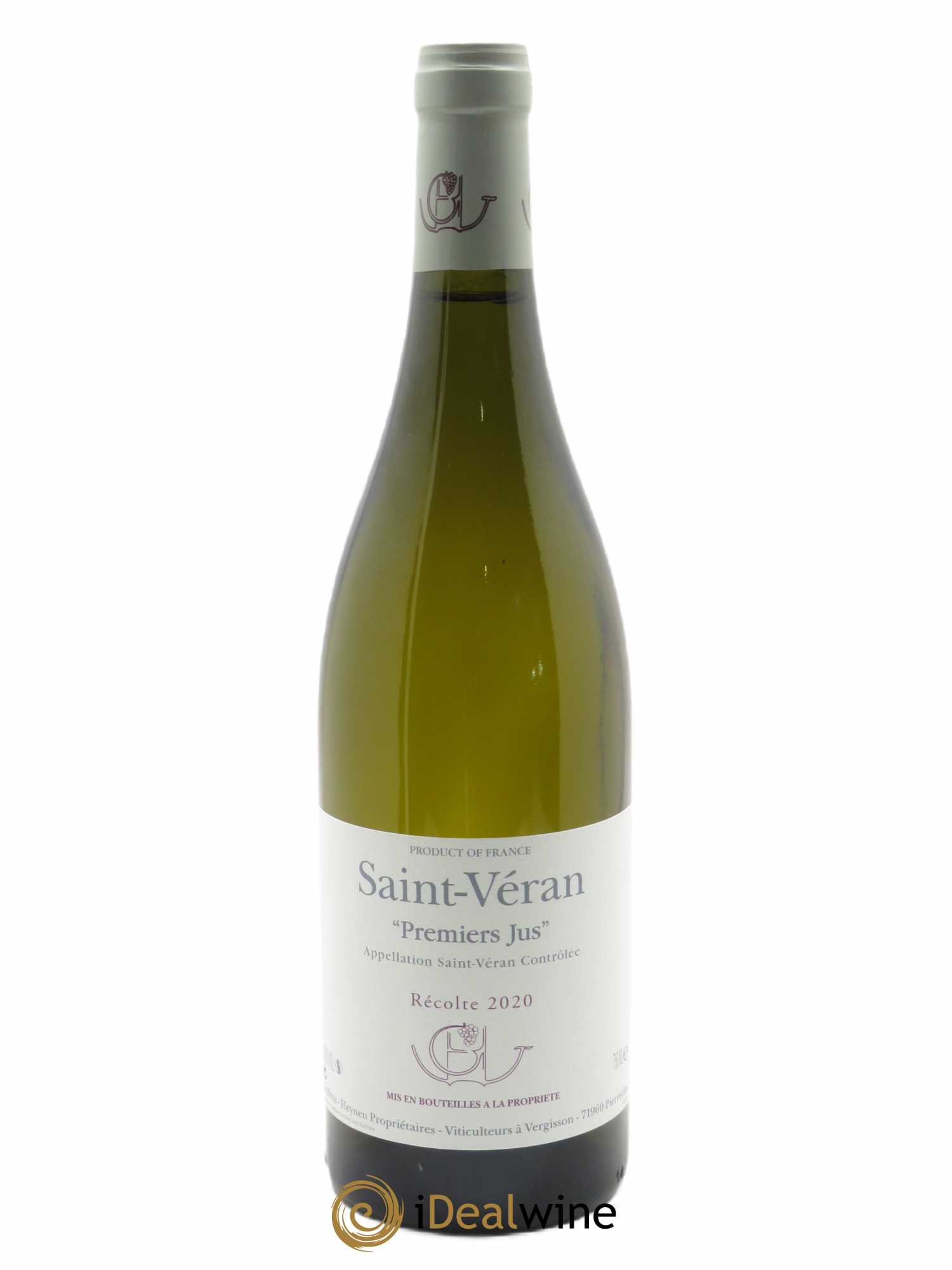 Saint-Véran 1er Jus Guffens-Heynen 2020 - Lot de 1 bouteille - 0