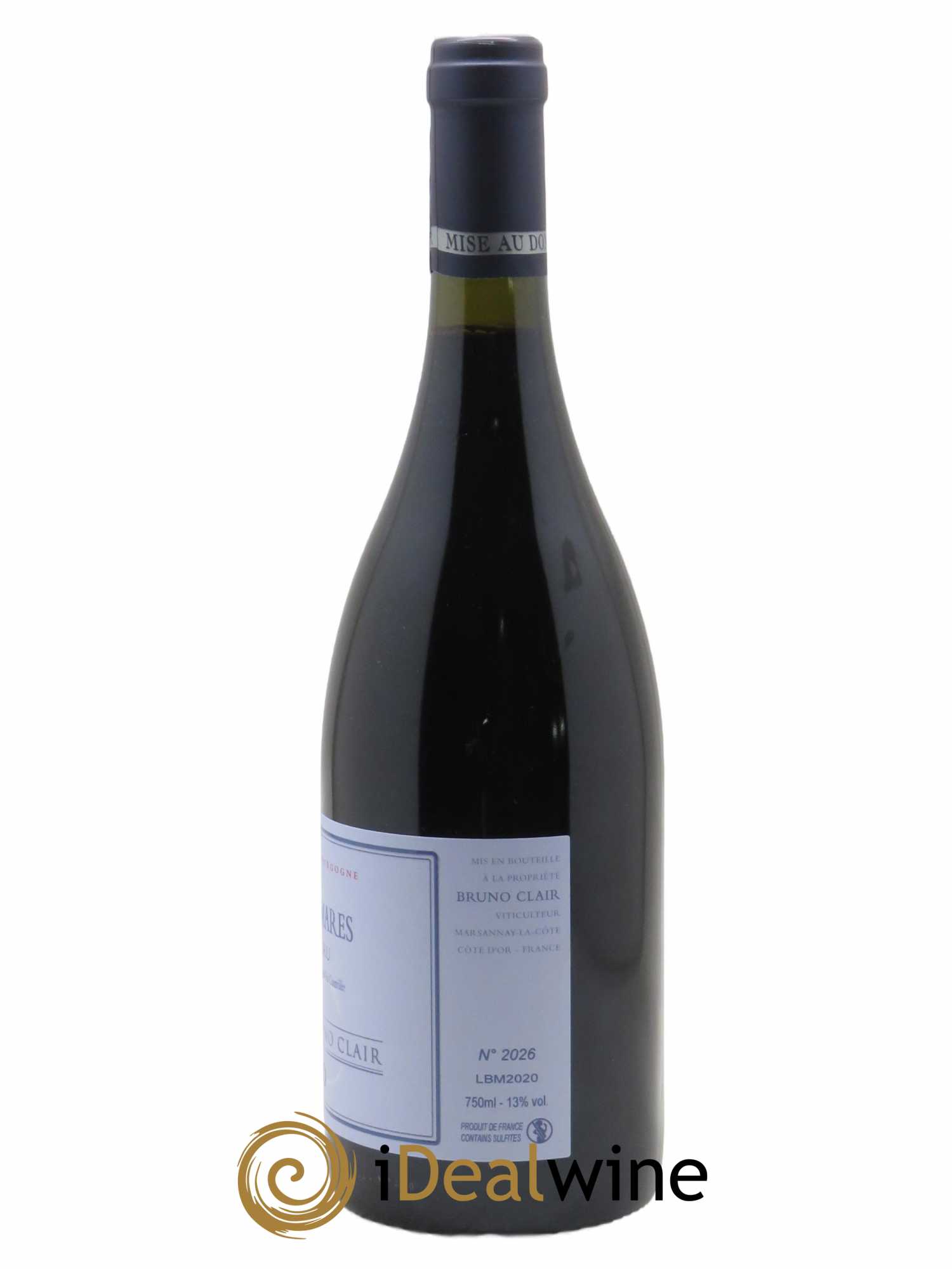 Bonnes-Mares Grand Cru Bruno Clair (Domaine)  2020 - Lot of 1 bottle - 1