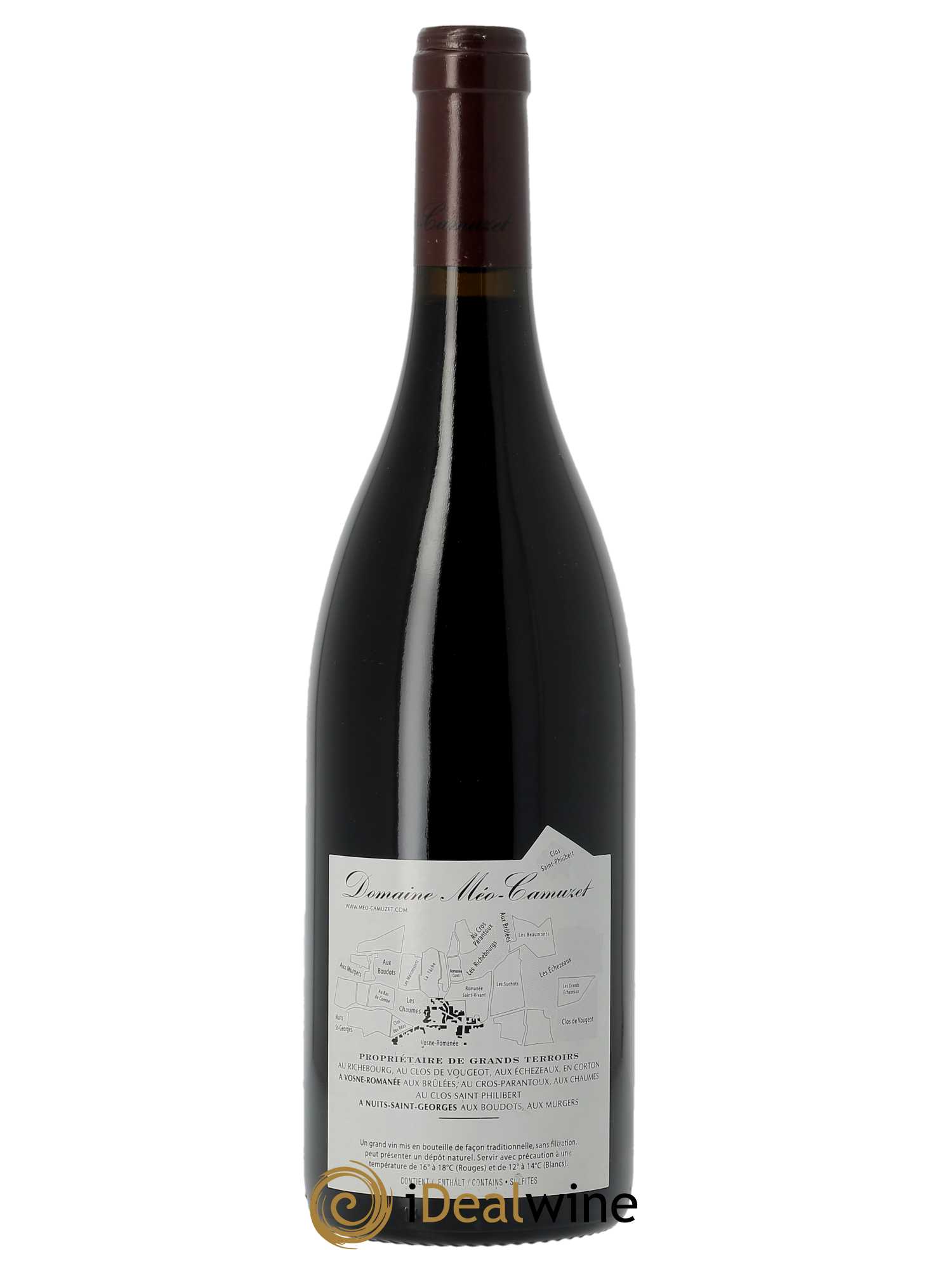 Vosne-Romanée 1er Cru Les Chaumes Méo-Camuzet (Domaine) 2012 - Lot de 1 bouteille - 2