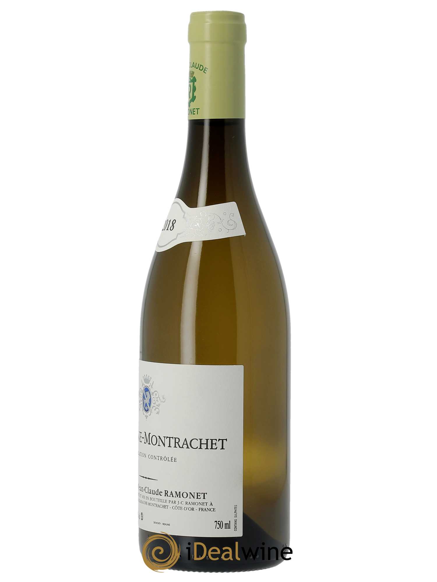 Chassagne-Montrachet Ramonet (Domaine) 2018 - Lot de 1 bouteille - 1