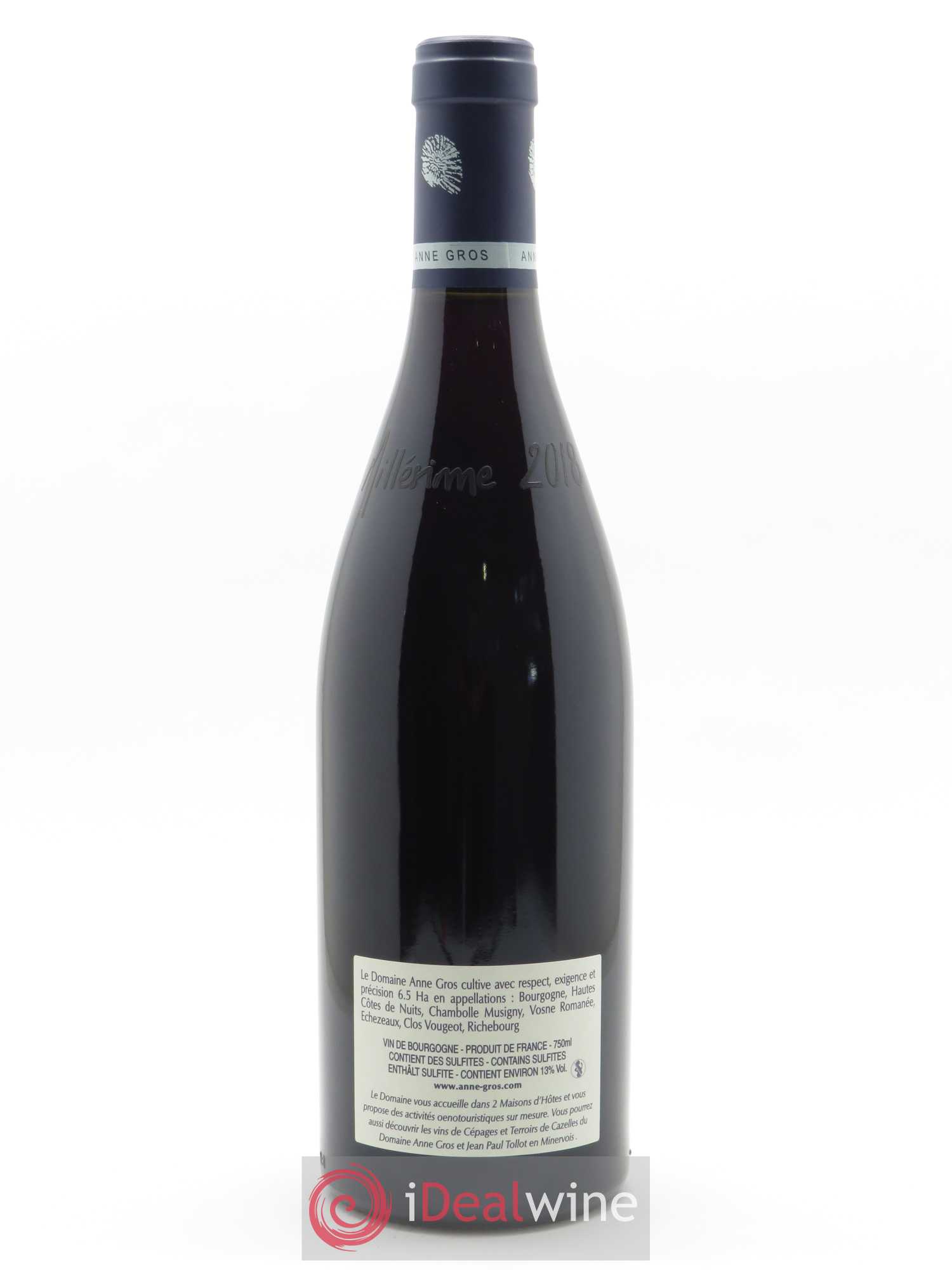 Chambolle-Musigny La Combe d'Orveau Anne Gros 2018 - Lot de 1 bouteille - 1