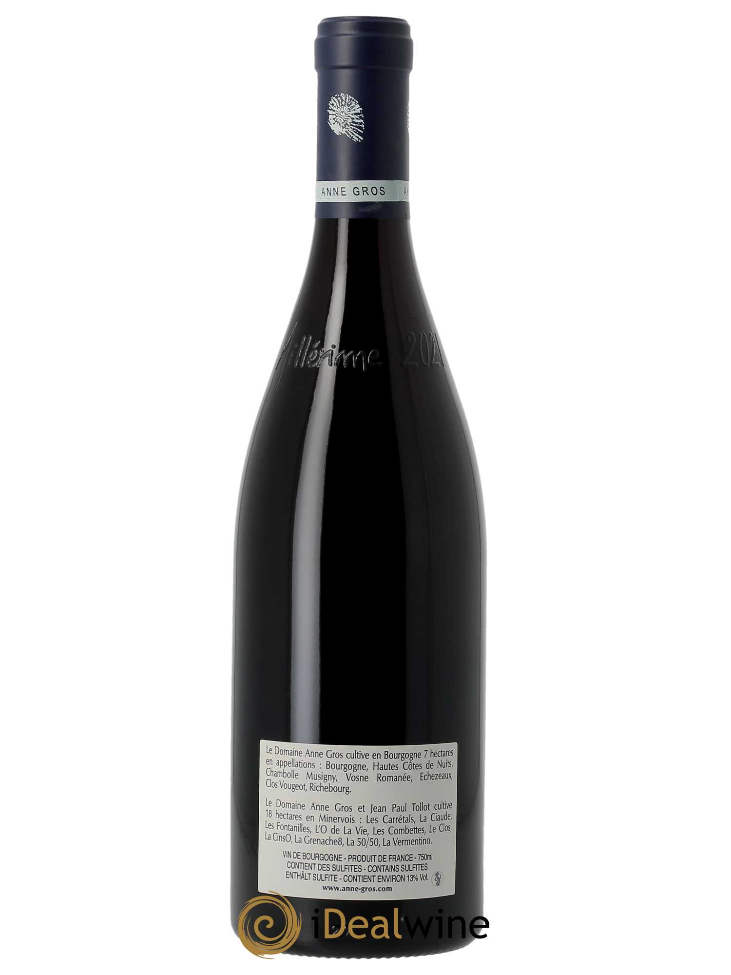 Hautes-Côtes de Nuits Anne Gros 2021 - Lot de 1 bouteille - 1