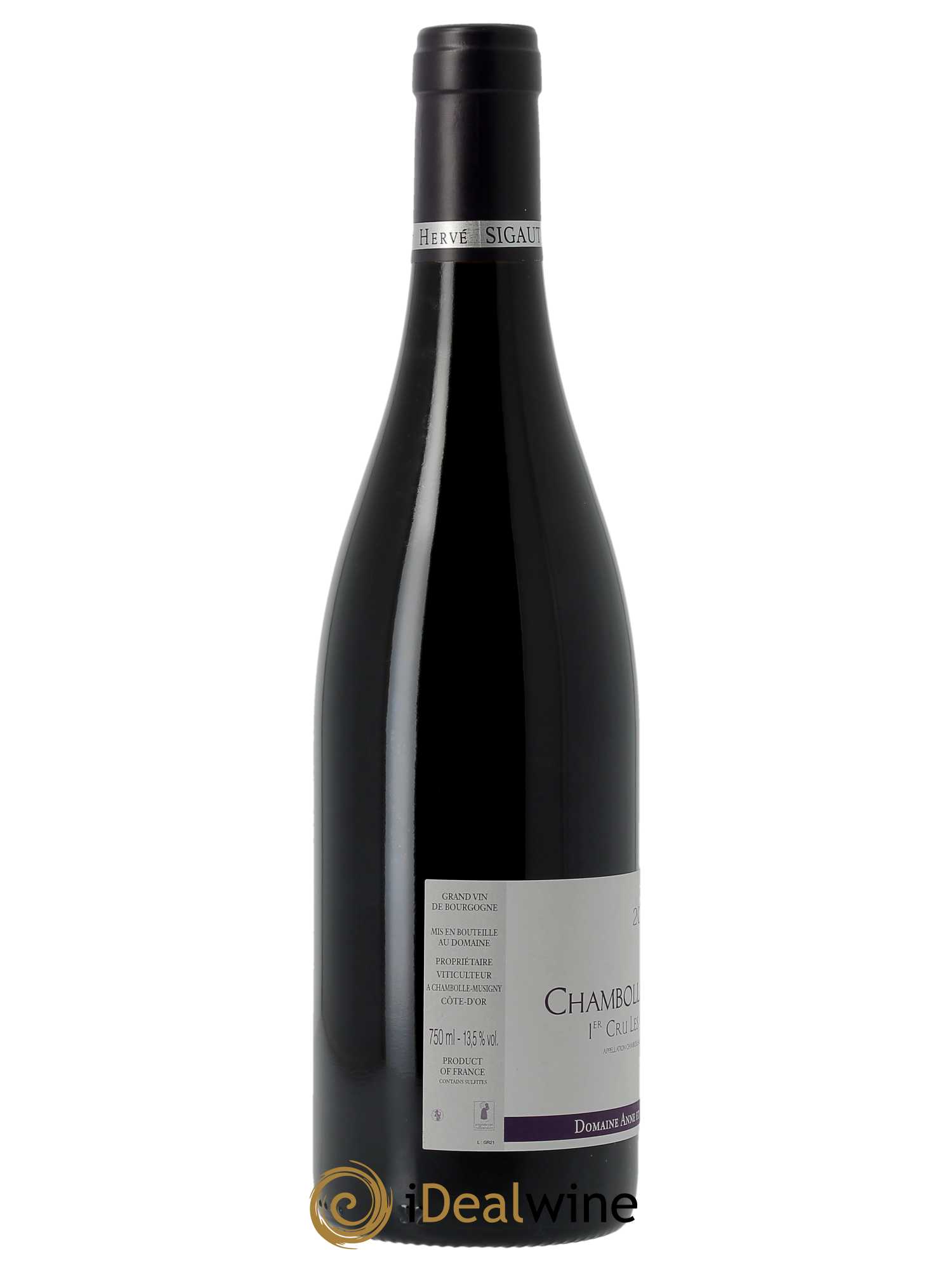 Chambolle-Musigny 1er Cru Les Groseilles Anne et Hervé Sigaut (Domaine) 2021 - Lot of 1 bottle - 1