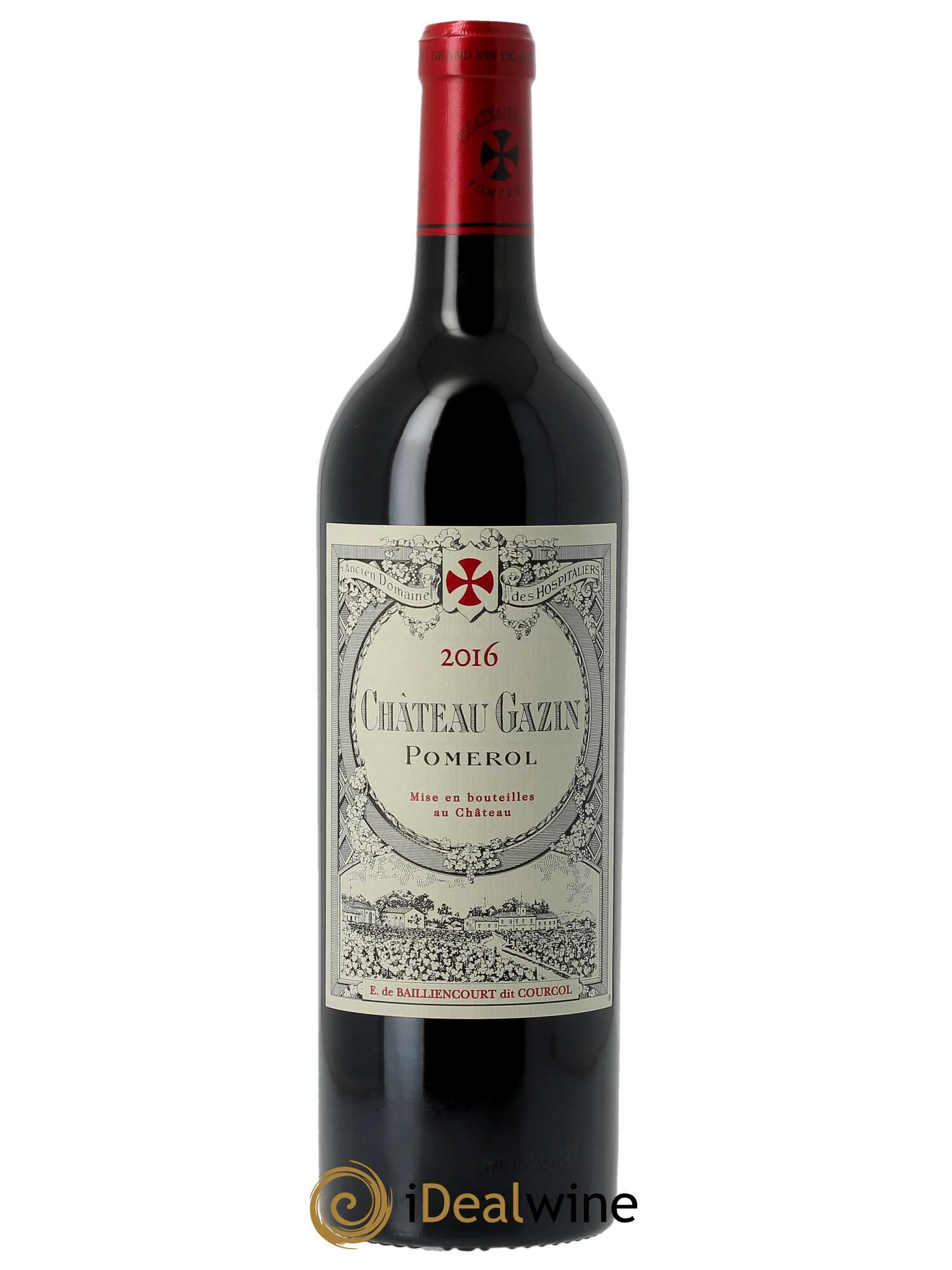 Château Gazin 2016 - Lot de 1 bouteille - 0