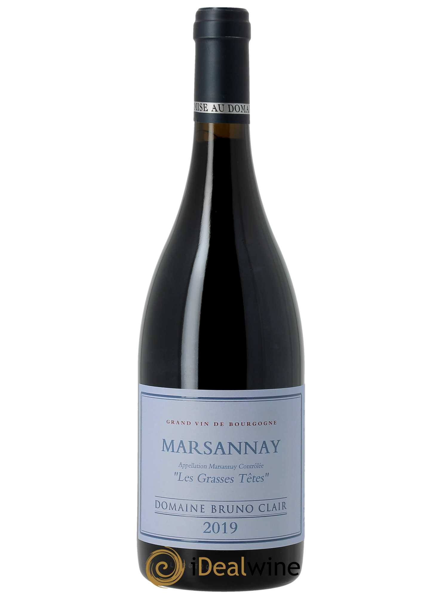 Marsannay Les Grasses Tetes Bruno Clair (Domaine) 2019 - Lot de 1 bouteille - 0