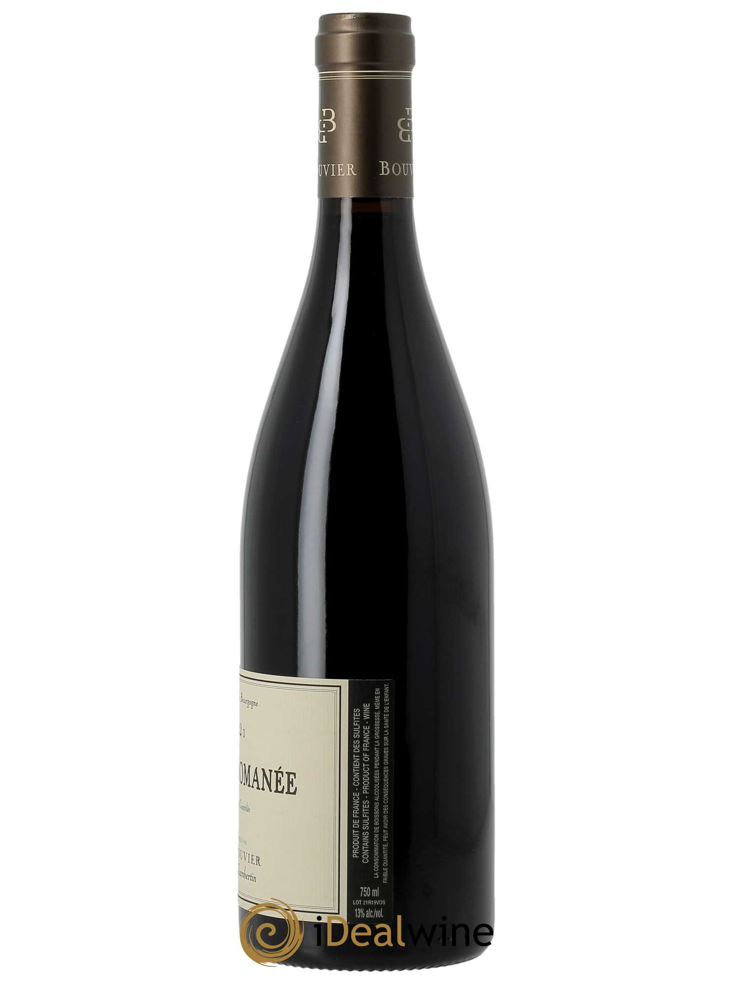 Vosne-Romanée René Bouvier (Domaine) 2021 - Lot de 1 bouteille - 1