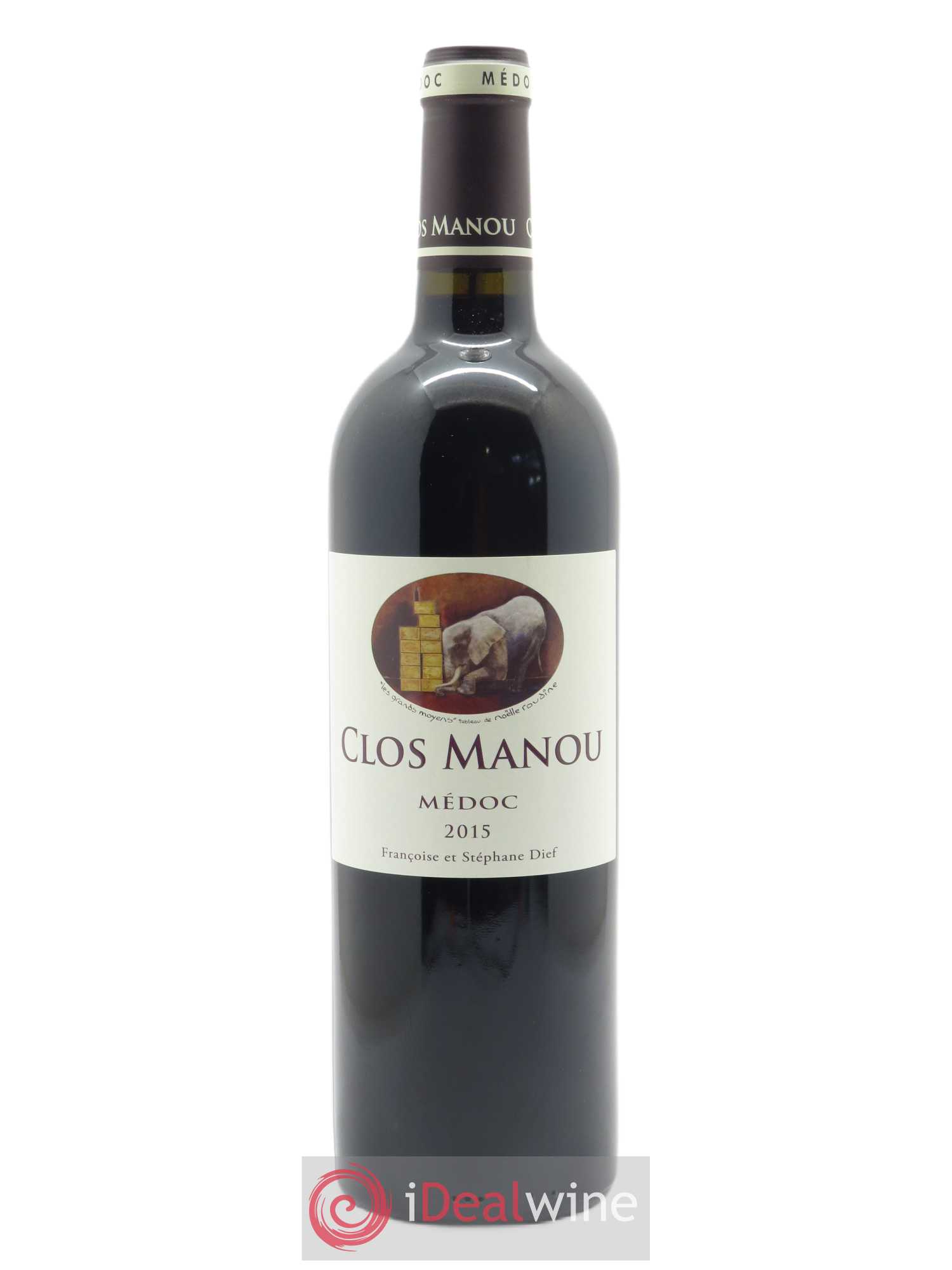 Clos Manou 2015 - Lot de 1 bouteille - 0