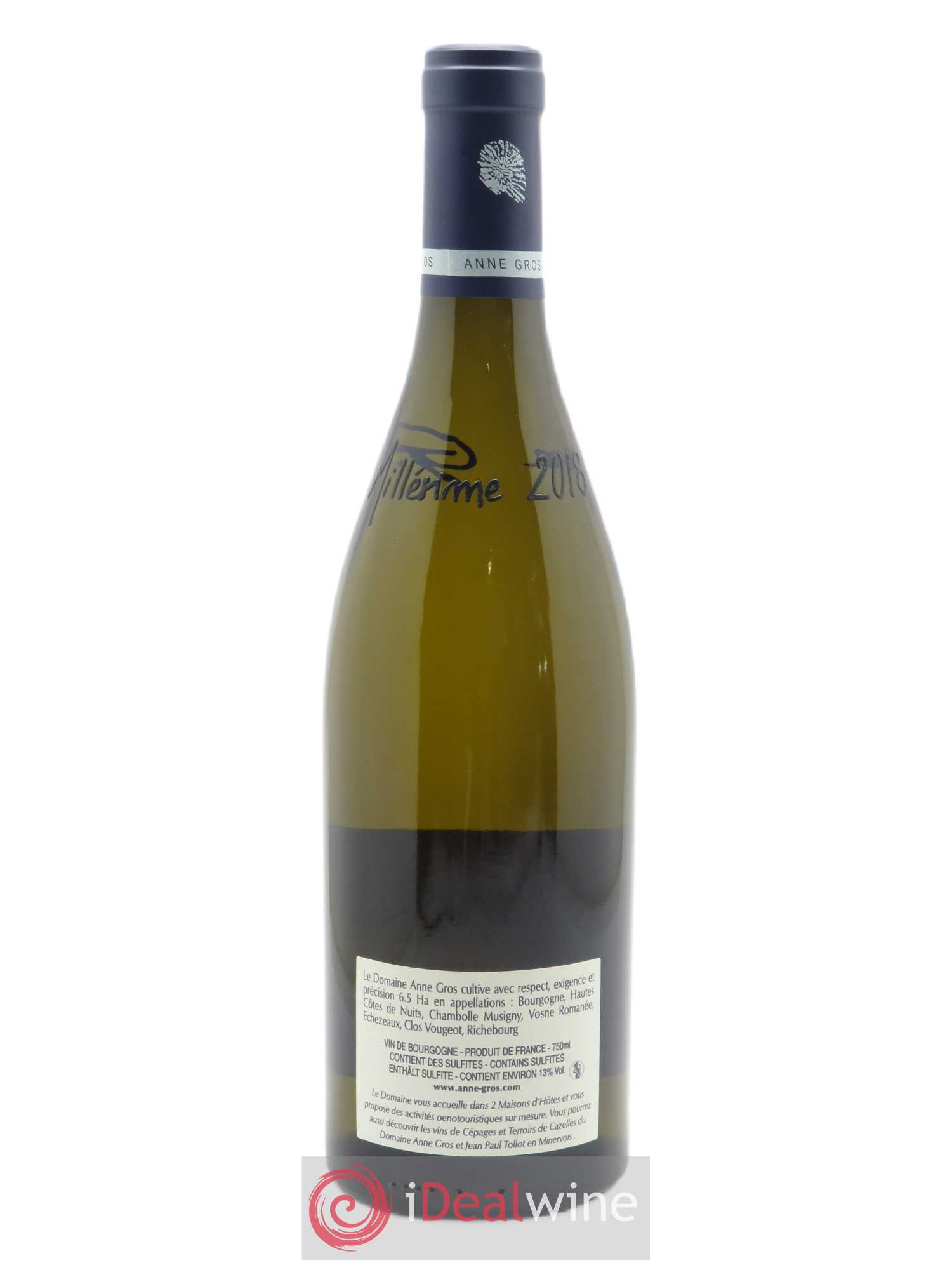 Hautes-Côtes de Nuits Cuvée Marine Anne Gros 2018 - Lot of 1 bottle - 1