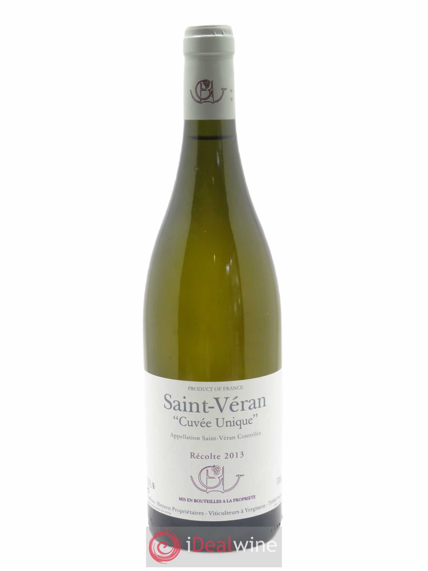 Saint-Véran Guffens-Heynen 2013 - Lot de 1 bouteille - 0