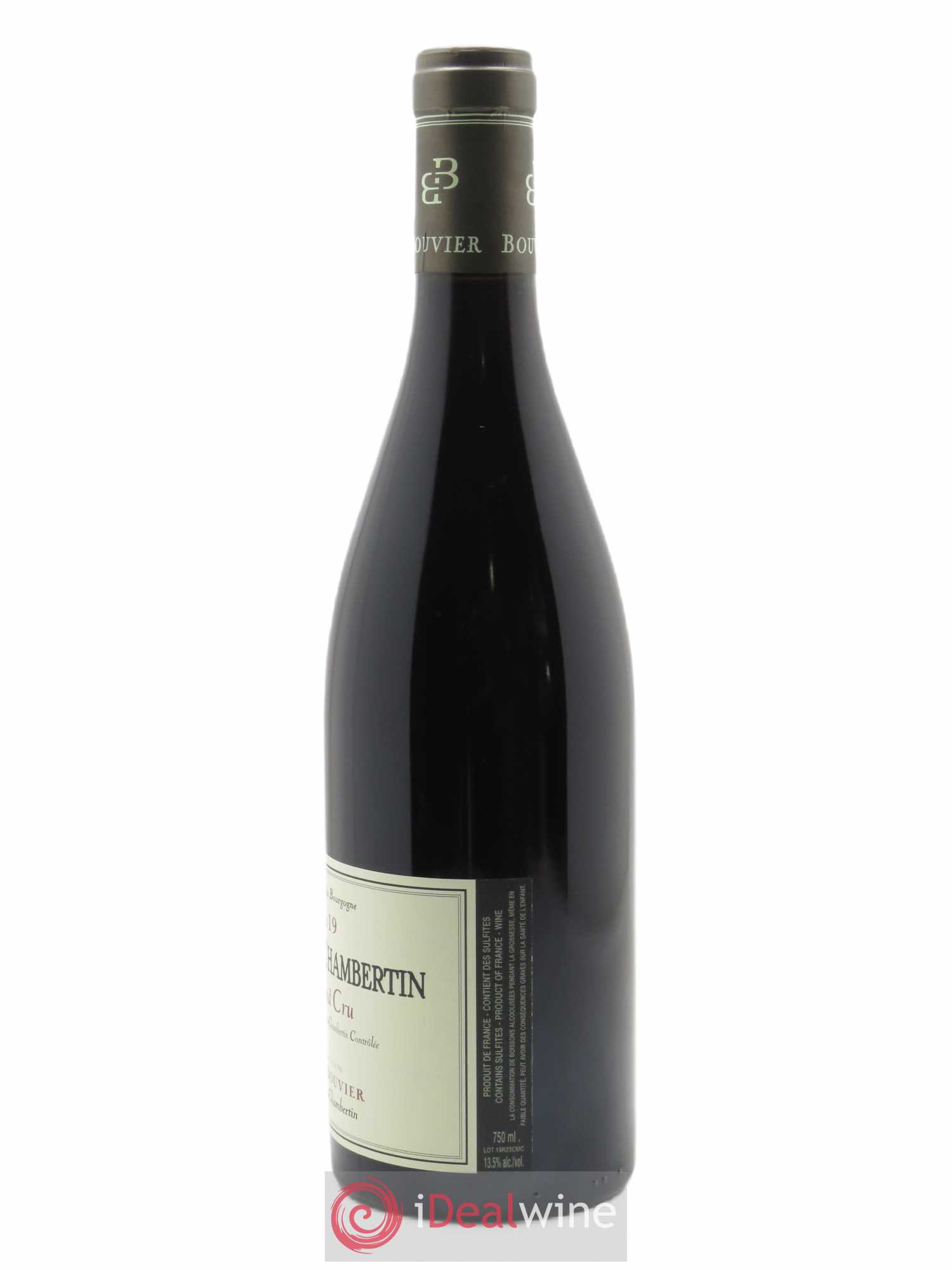 Charmes-Chambertin Grand Cru René Bouvier (Domaine) 2019 - Lot de 1 bouteille - 1
