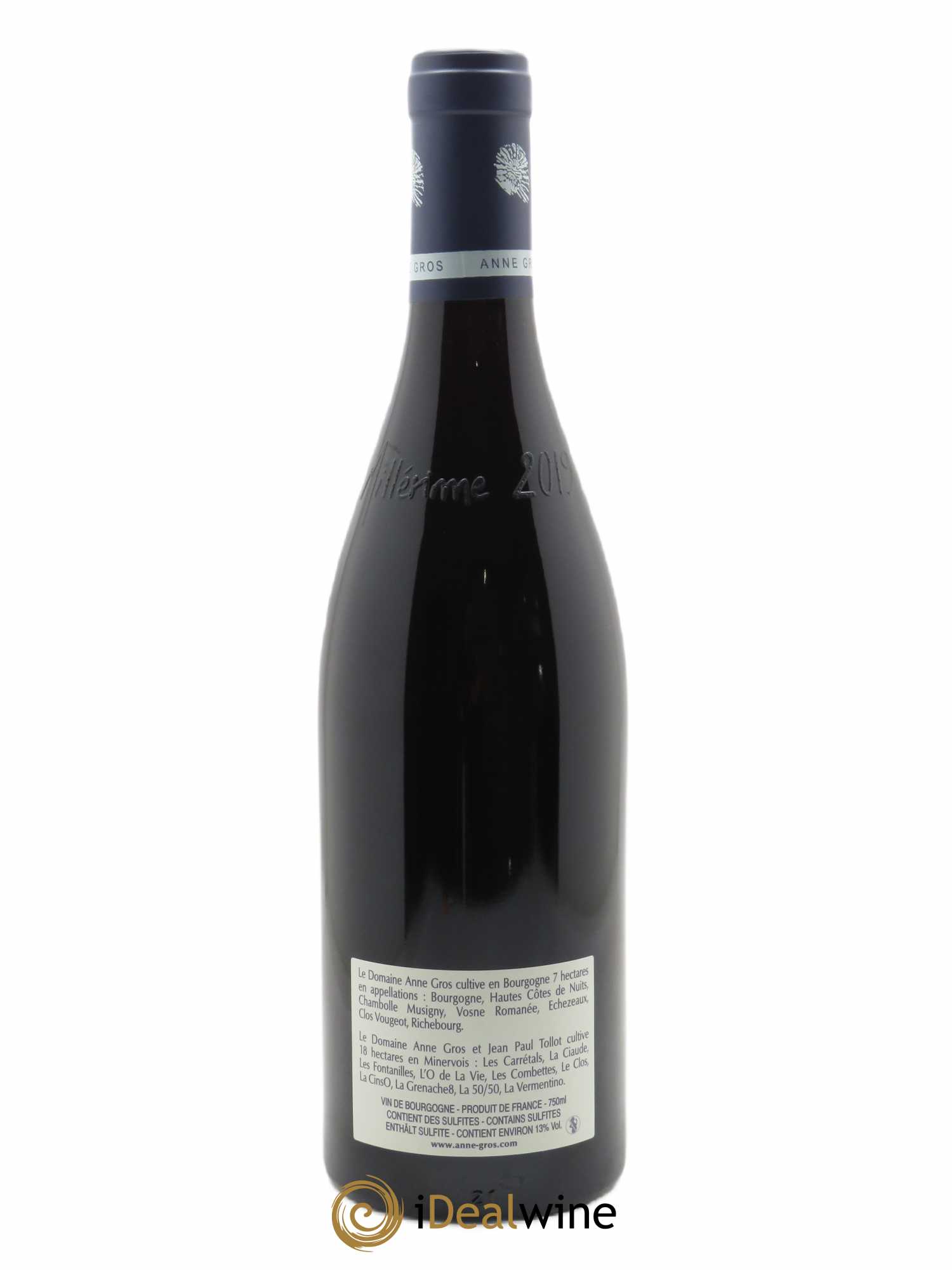 Echezeaux Grand Cru Les Loachausses Anne Gros 2019 - Lot de 1 bouteille - 1
