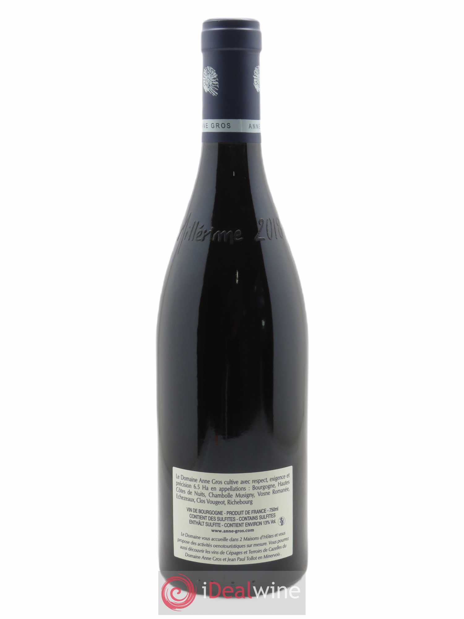 Bourgogne Pinot Noir Anne Gros 2018 - Lot de 1 bouteille - 1