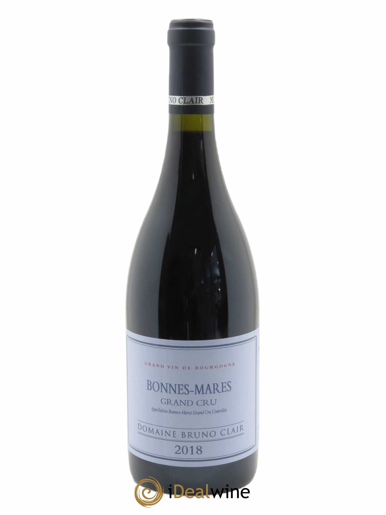 Bonnes-Mares Grand Cru Bruno Clair (Domaine) 2018 - Lot de 1 bouteille - 0