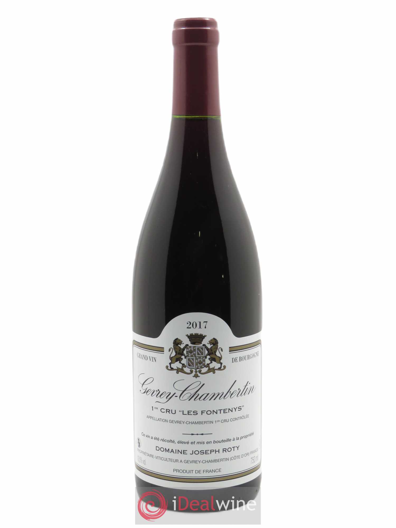 Gevrey-Chambertin 1er Cru Les Fontenys Joseph Roty (Domaine) 2017 - Lot de 1 bouteille - 0