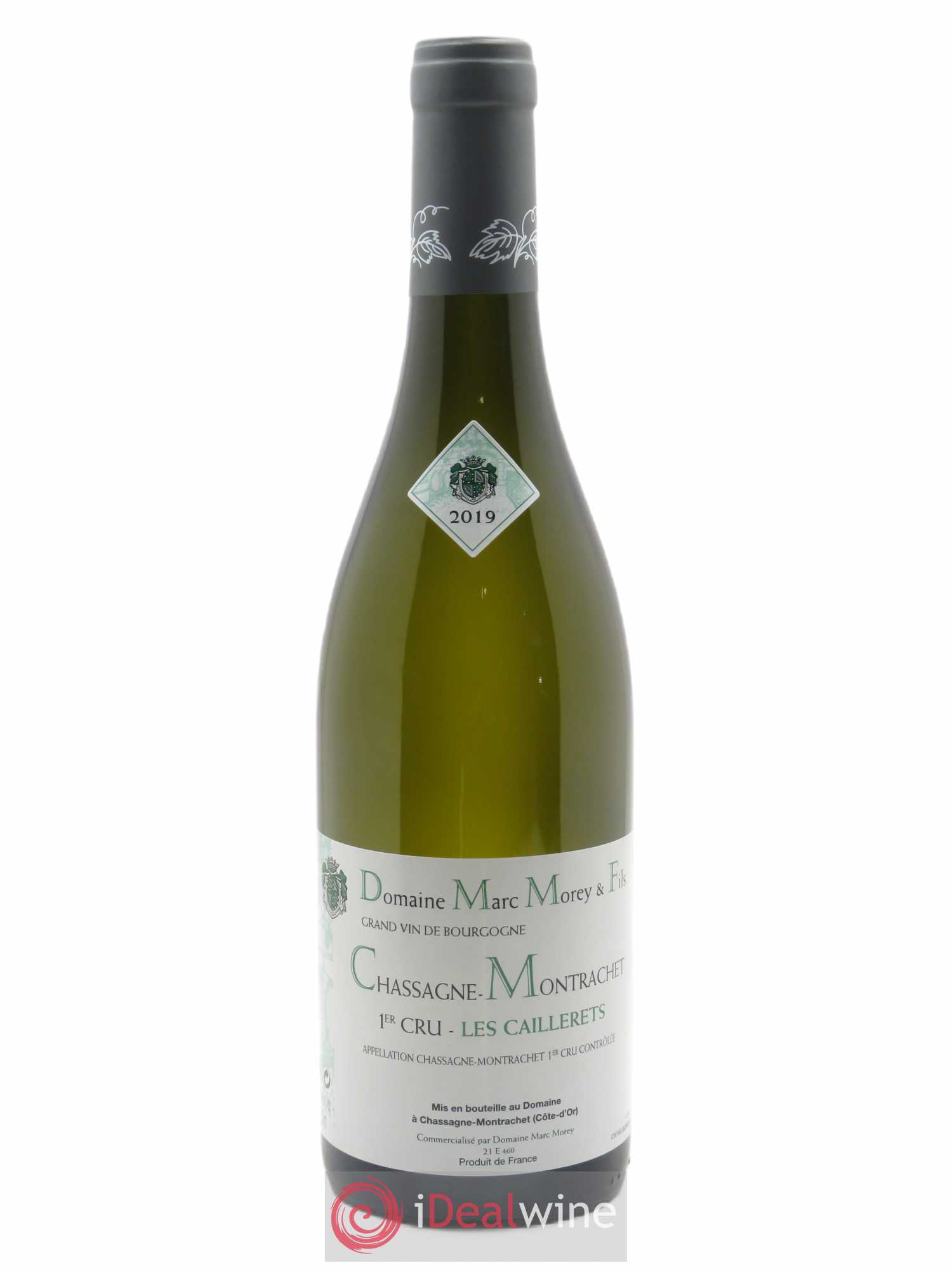 Chassagne-Montrachet 1er Cru Les Caillerets Marc Morey 2019 - Lot de 1 bouteille - 0