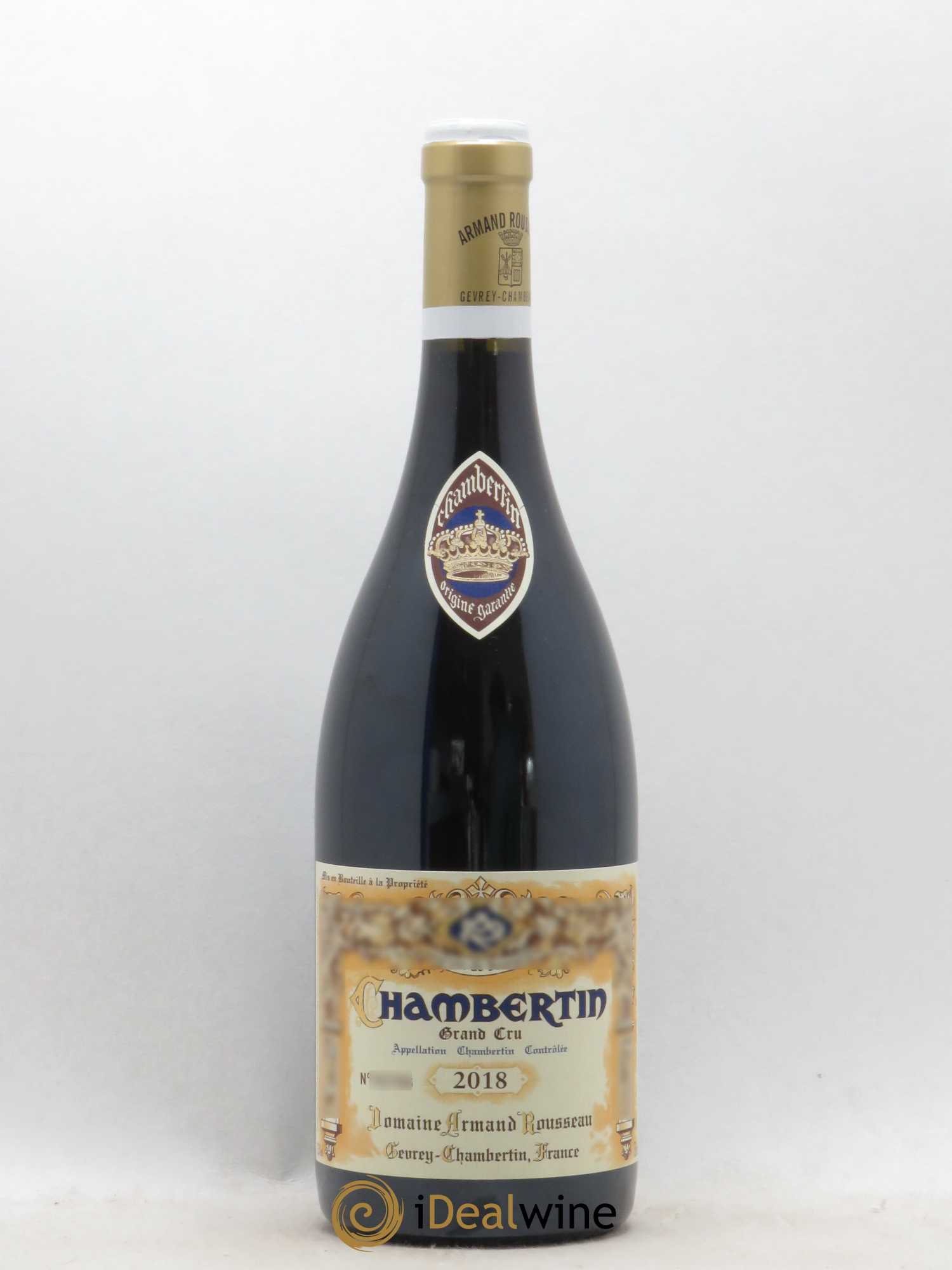 Chambertin Grand Cru Armand Rousseau (Domaine) 2018 - Lot de 1 bouteille - 0