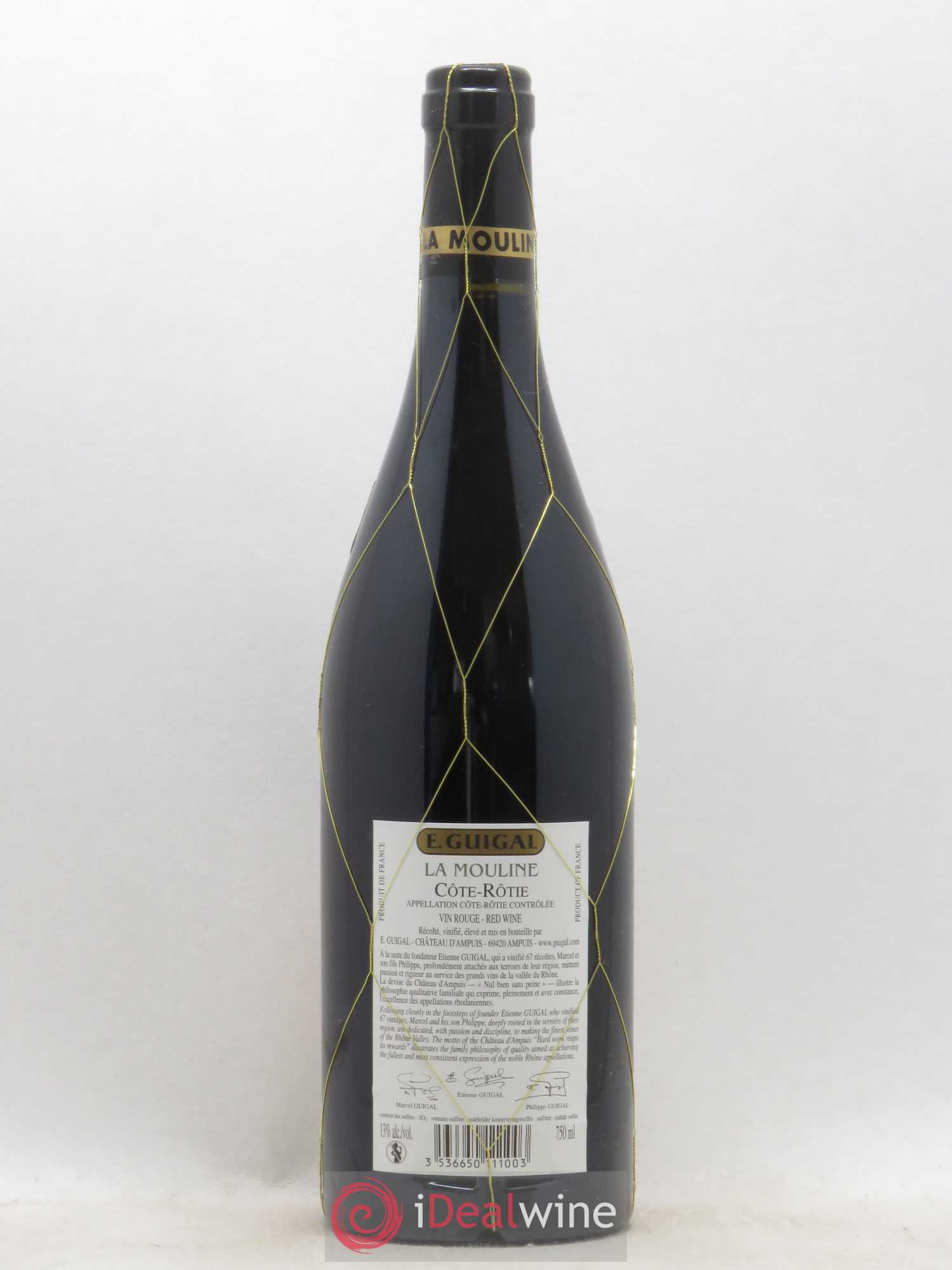 Côte-Rôtie La Mouline Guigal 2005 - Lot de 1 bouteille - 1