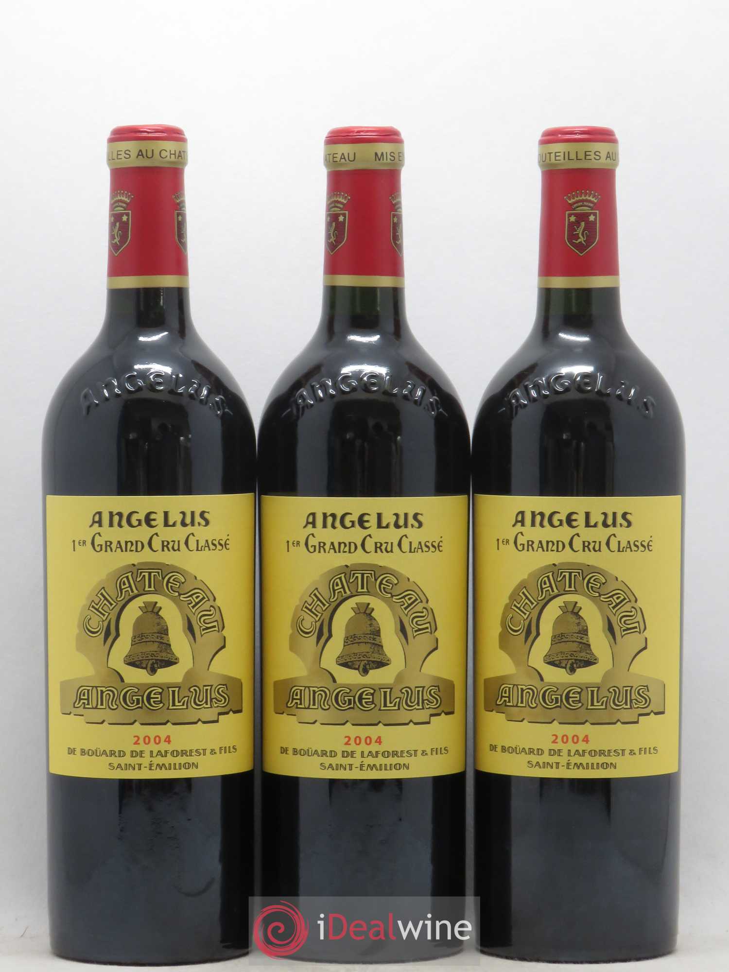 Château Angélus 1er Grand Cru Classé A 2004 - Lot de 12 bouteilles - 1