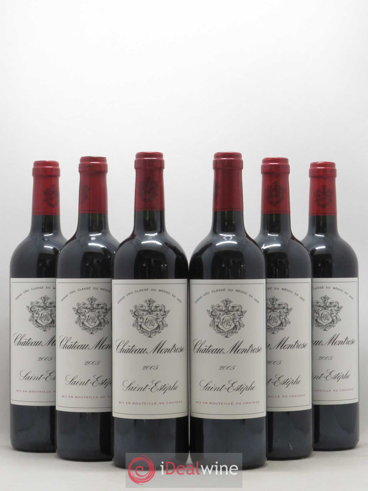 Château Montrose 2ème Grand Cru Classé 2005 - Lot de 6 bouteilles - 0