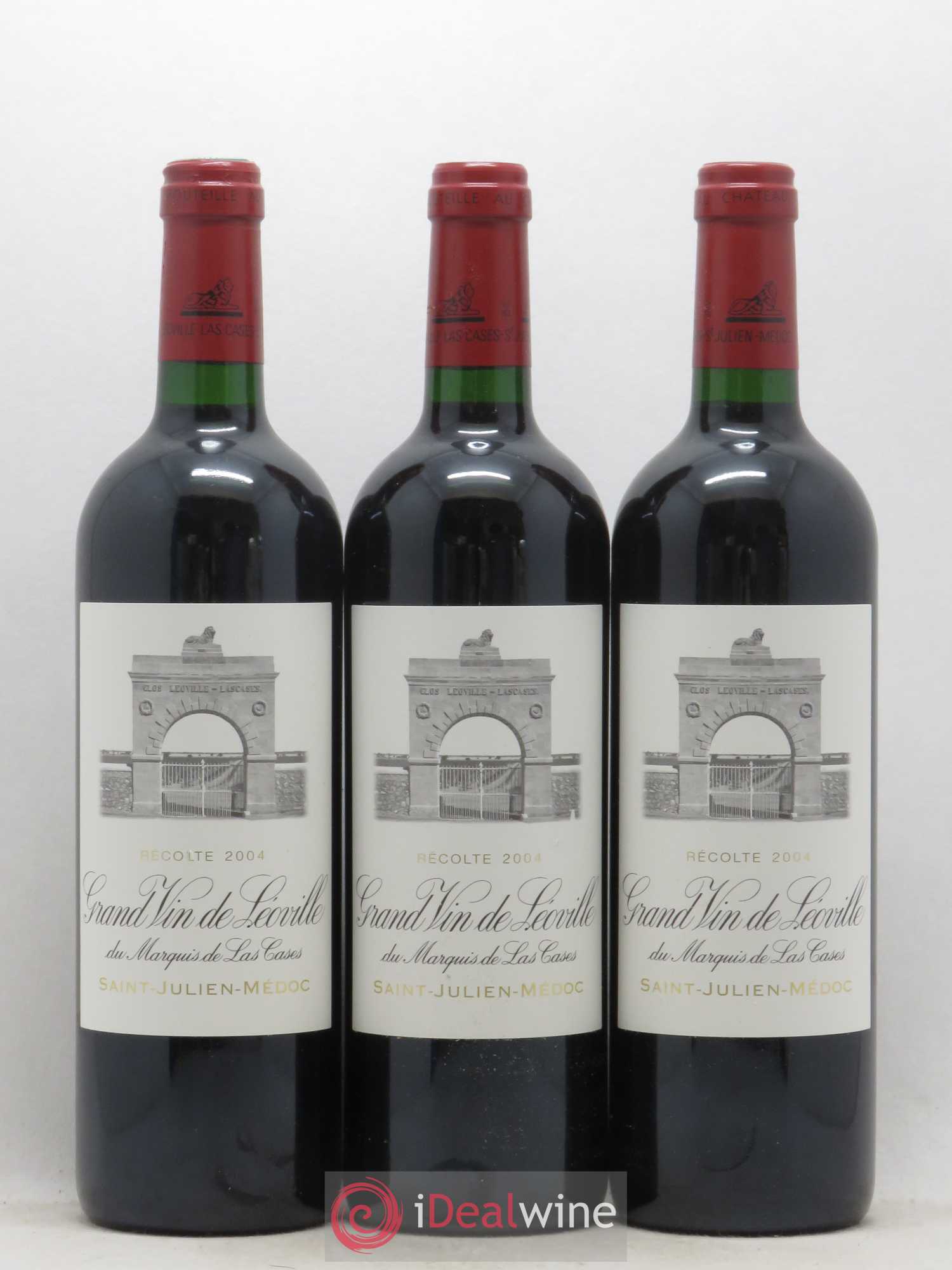 Château Léoville Las Cases 2ème Grand Cru Classé 2004 - Lotto di 6 bottiglie - 1