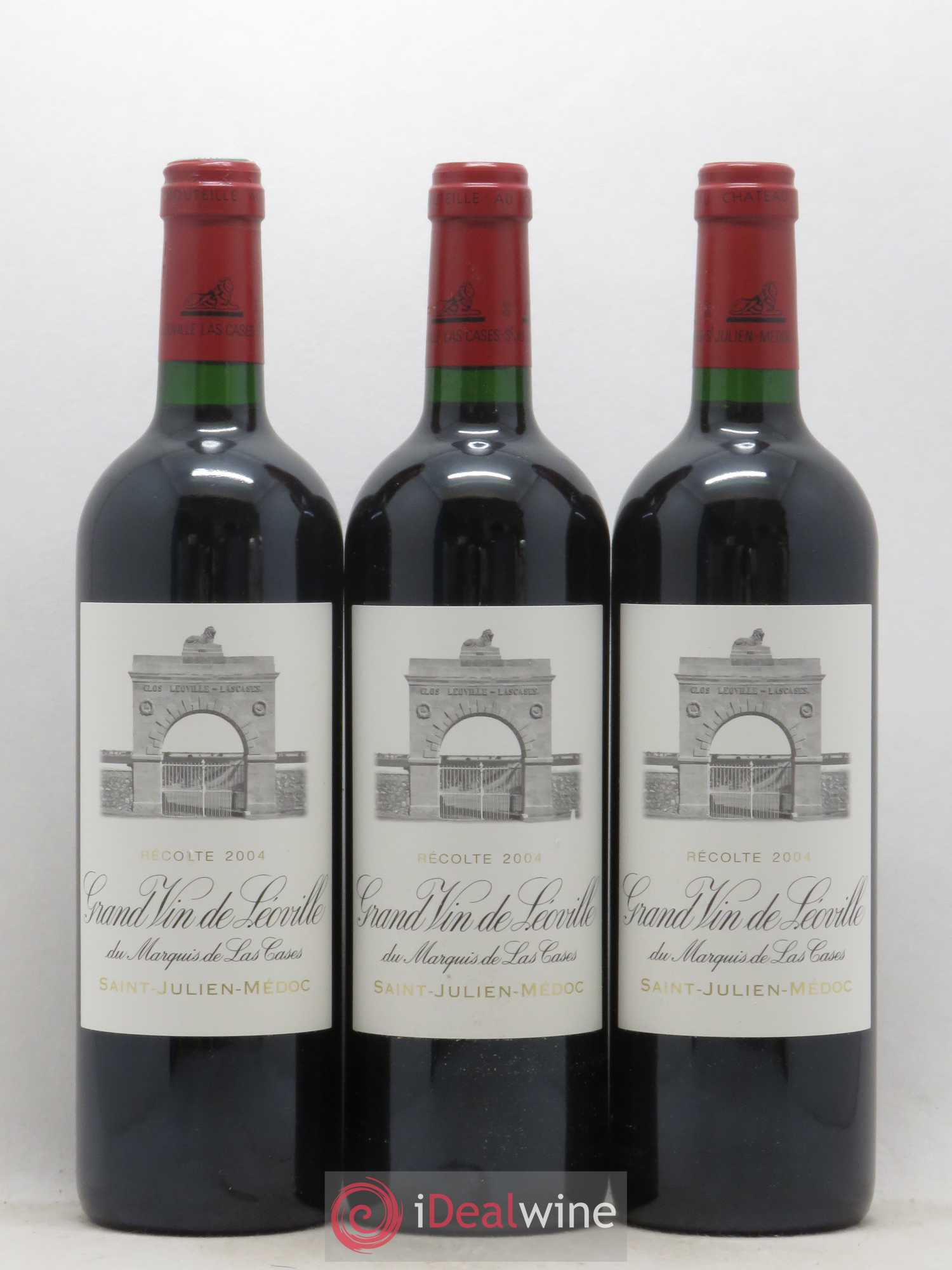 Château Léoville Las Cases 2ème Grand Cru Classé 2004 - Lotto di 6 bottiglie - 2