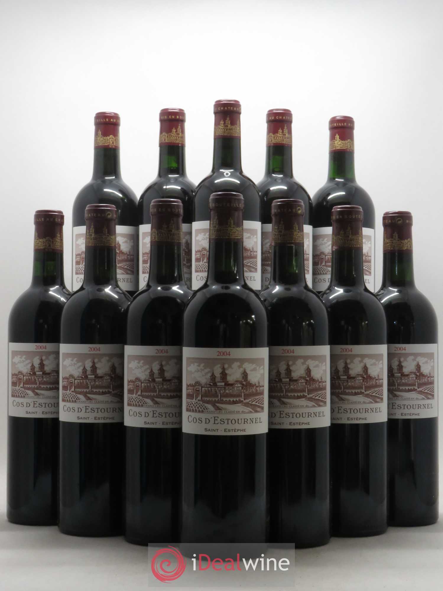 Cos d'Estournel 2ème Grand Cru Classé 2004 - Lot de 12 bouteilles - 0