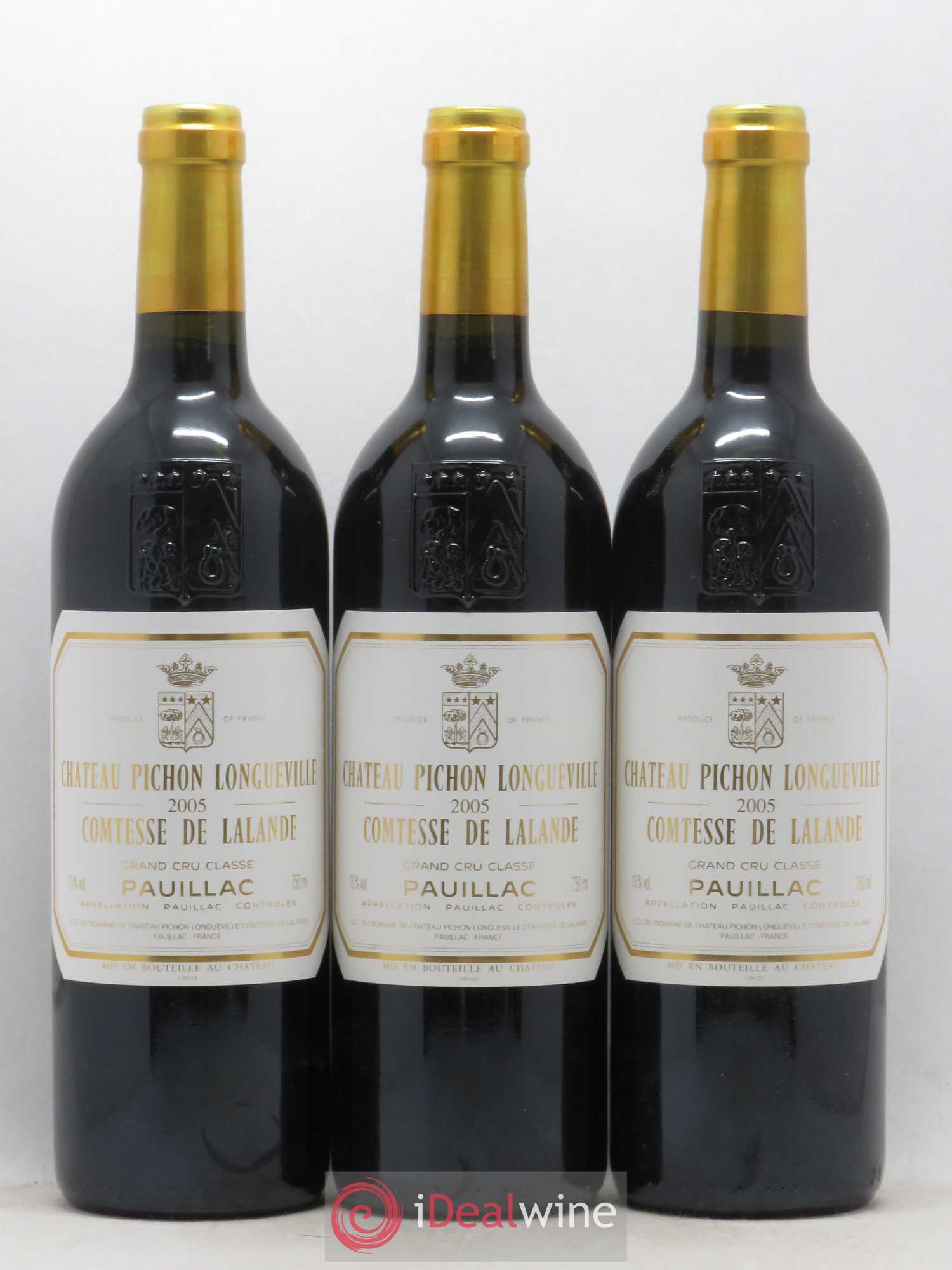 Château Pichon Longueville Comtesse de Lalande 2ème Grand Cru Classé 2005 - Lot de 12 bouteilles - 1