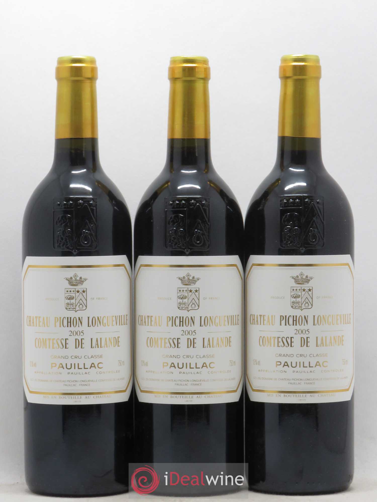 Château Pichon Longueville Comtesse de Lalande 2ème Grand Cru Classé 2005 - Lot de 12 bouteilles - 2