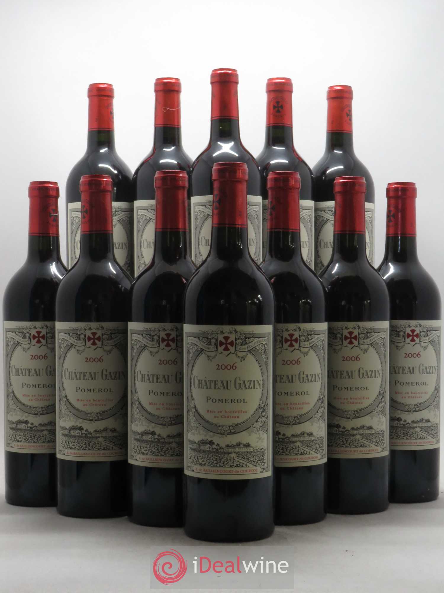 Château Gazin 2006 - Lot de 12 bouteilles - 0