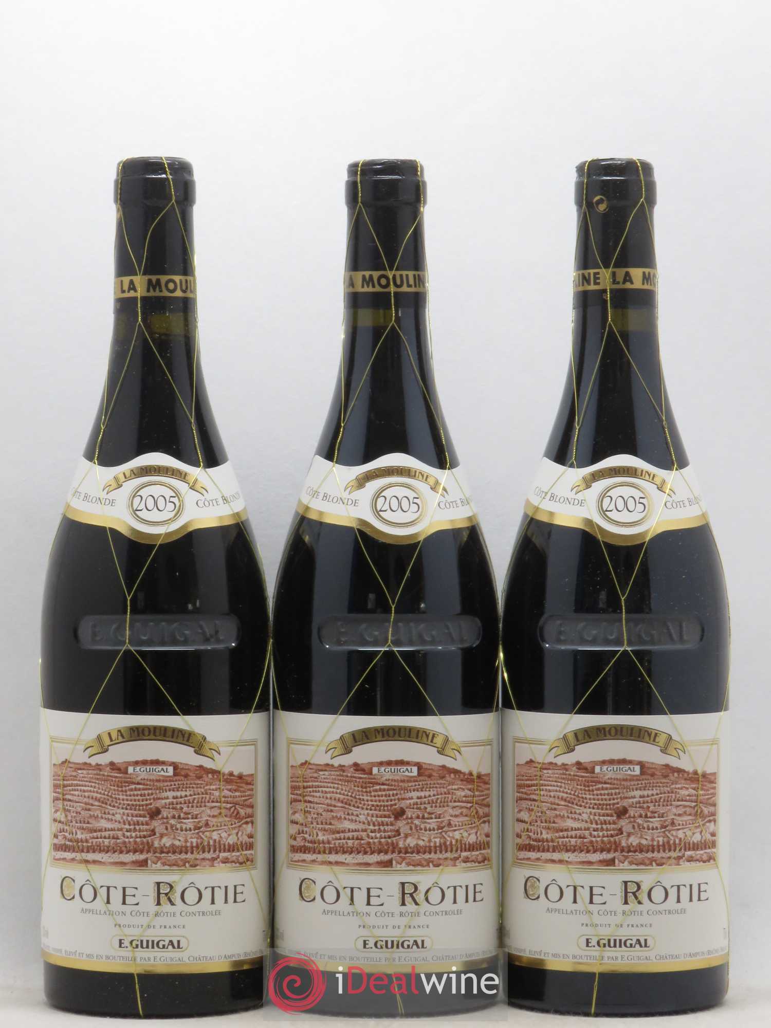 Côte-Rôtie La Mouline Guigal 2005 - Lot de 3 bouteilles - 0