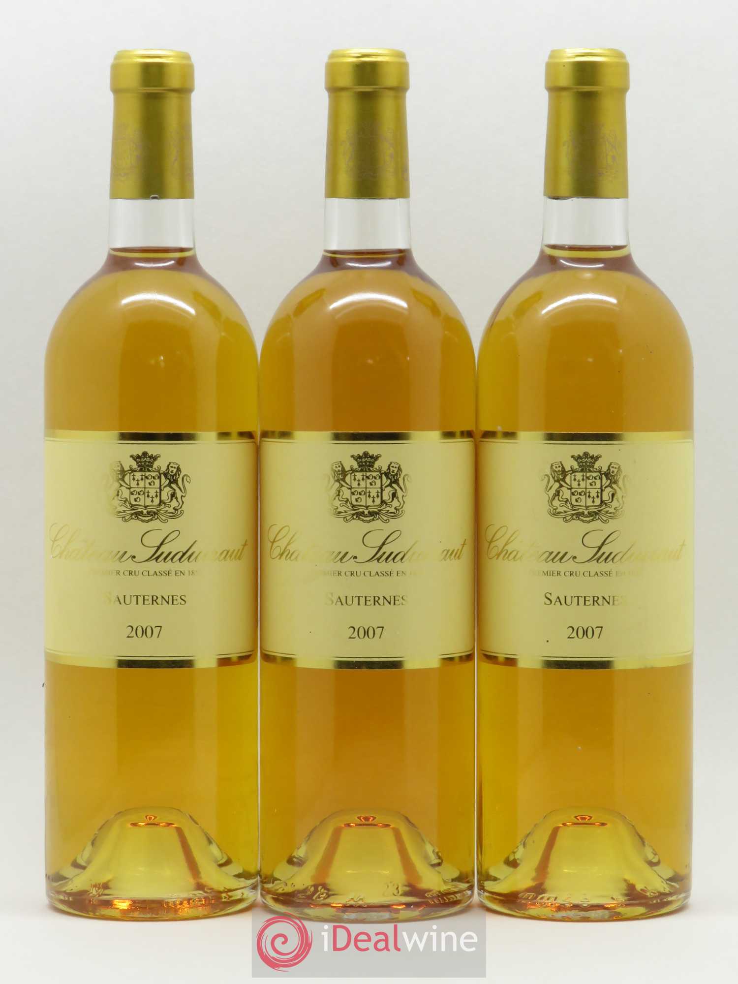 Château Suduiraut 1er Grand Cru Classé 2007 - Lot of 3 bottles - 0