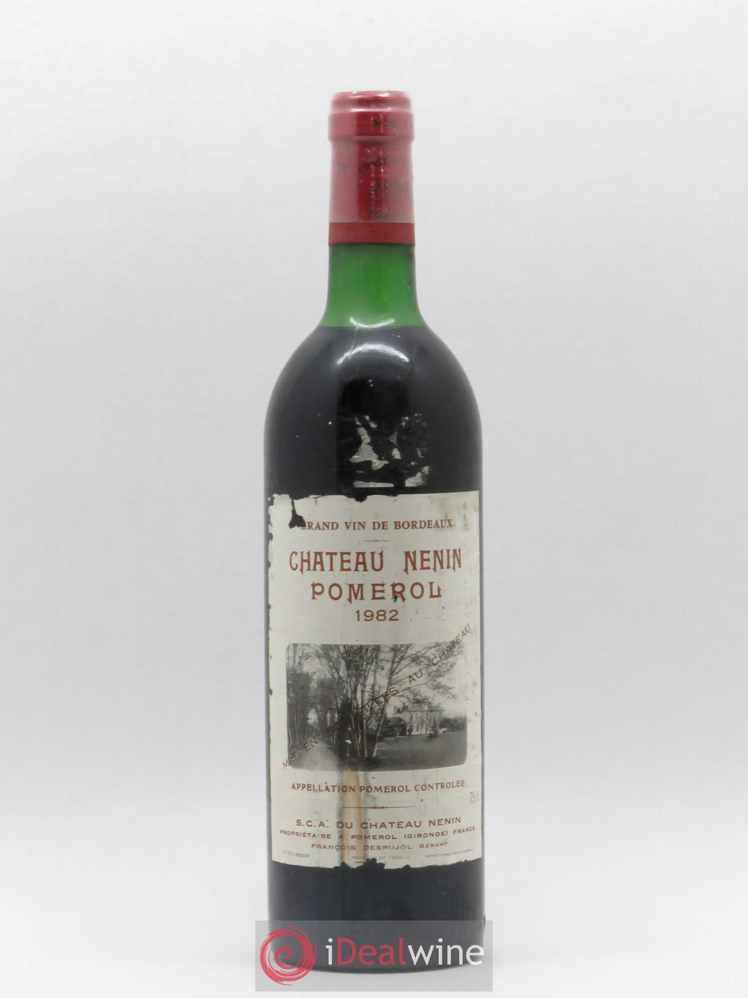 Château Nenin 1982 - Lot de 1 bouteille - 0