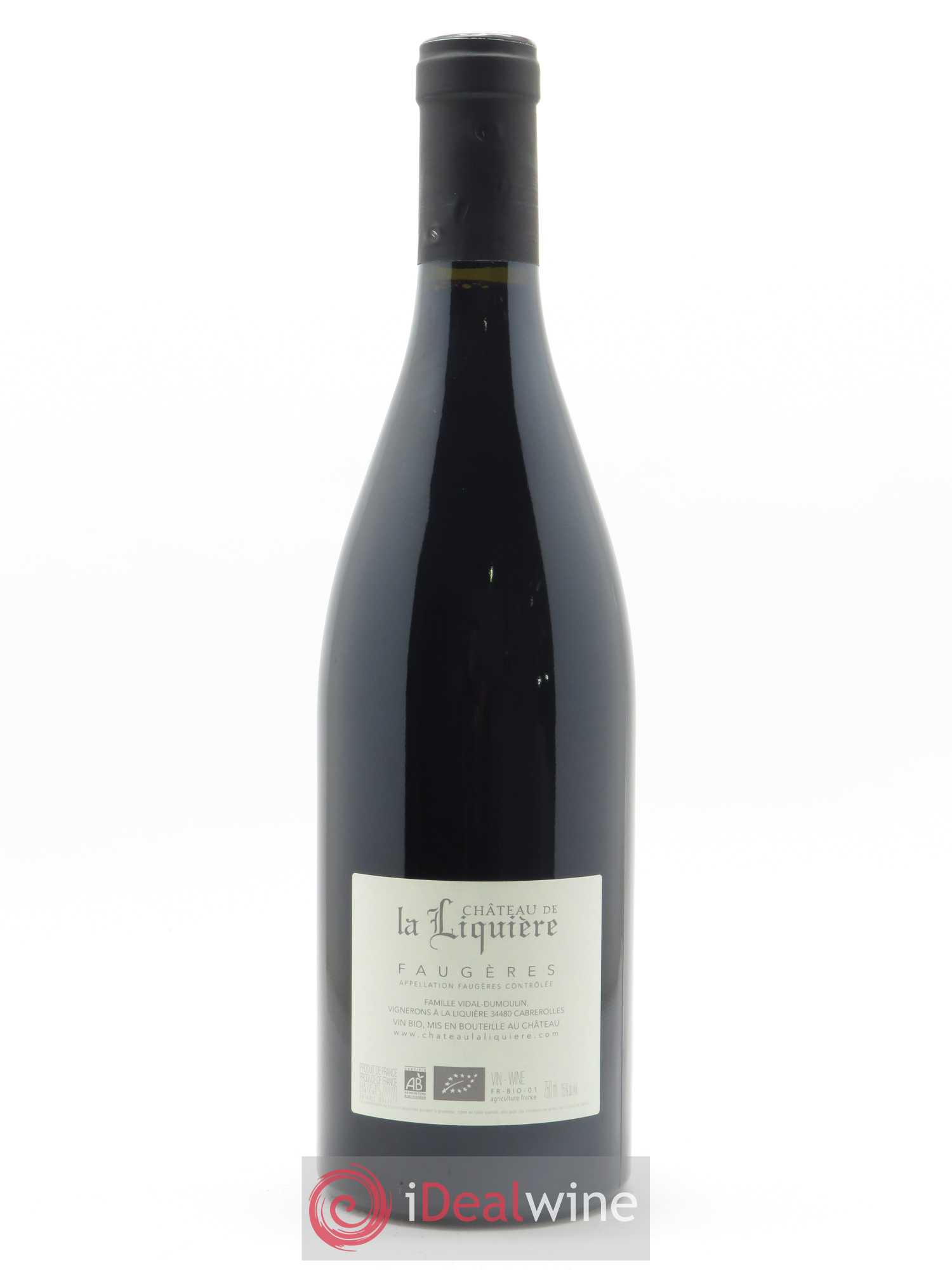 Faugères Château de La Liquière Tucade Famille Vidal 2017 - Lot de 1 bouteille - 1
