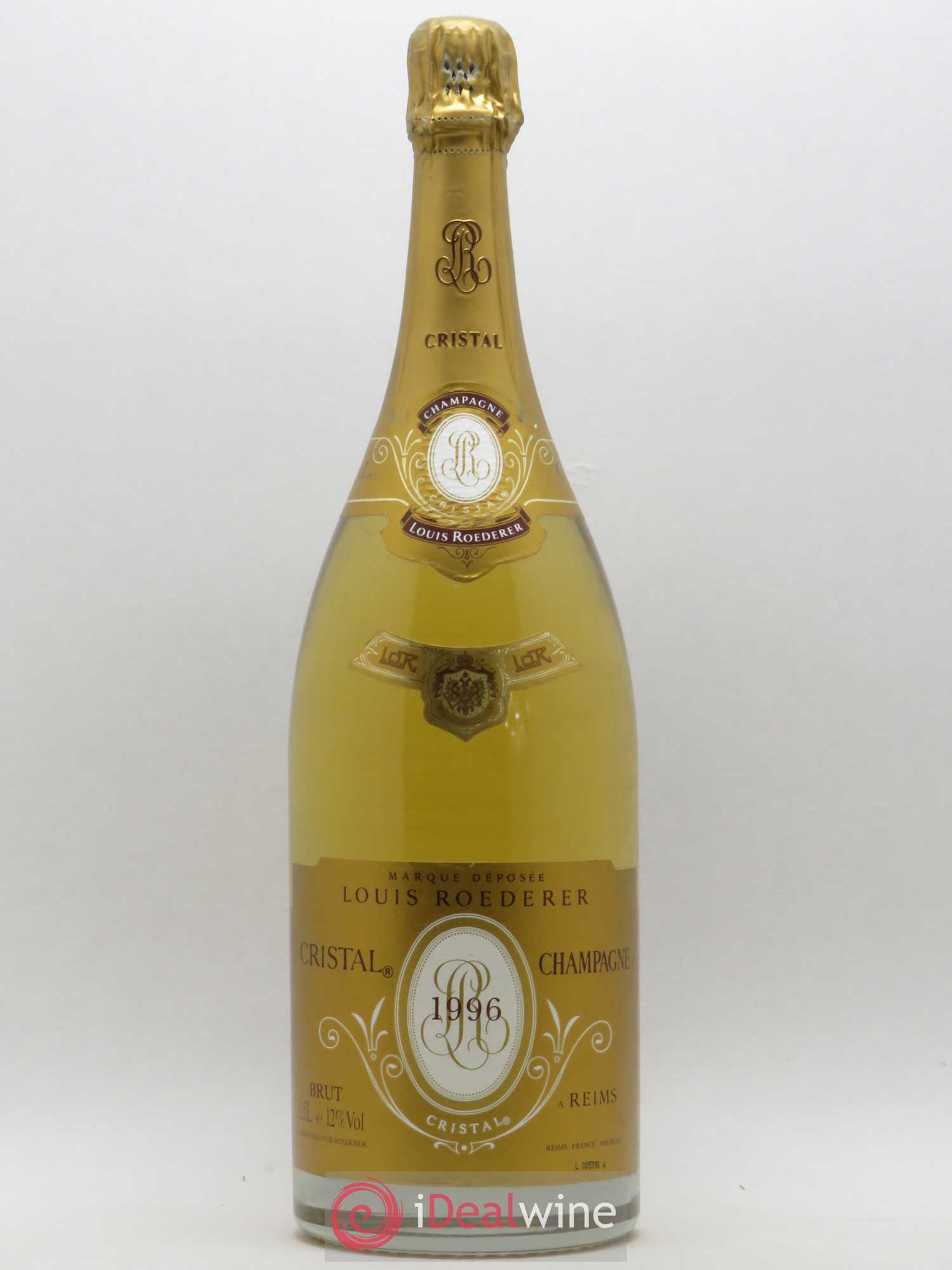 Cristal Louis Roederer 1996 - Lot de 1 magnum - 0