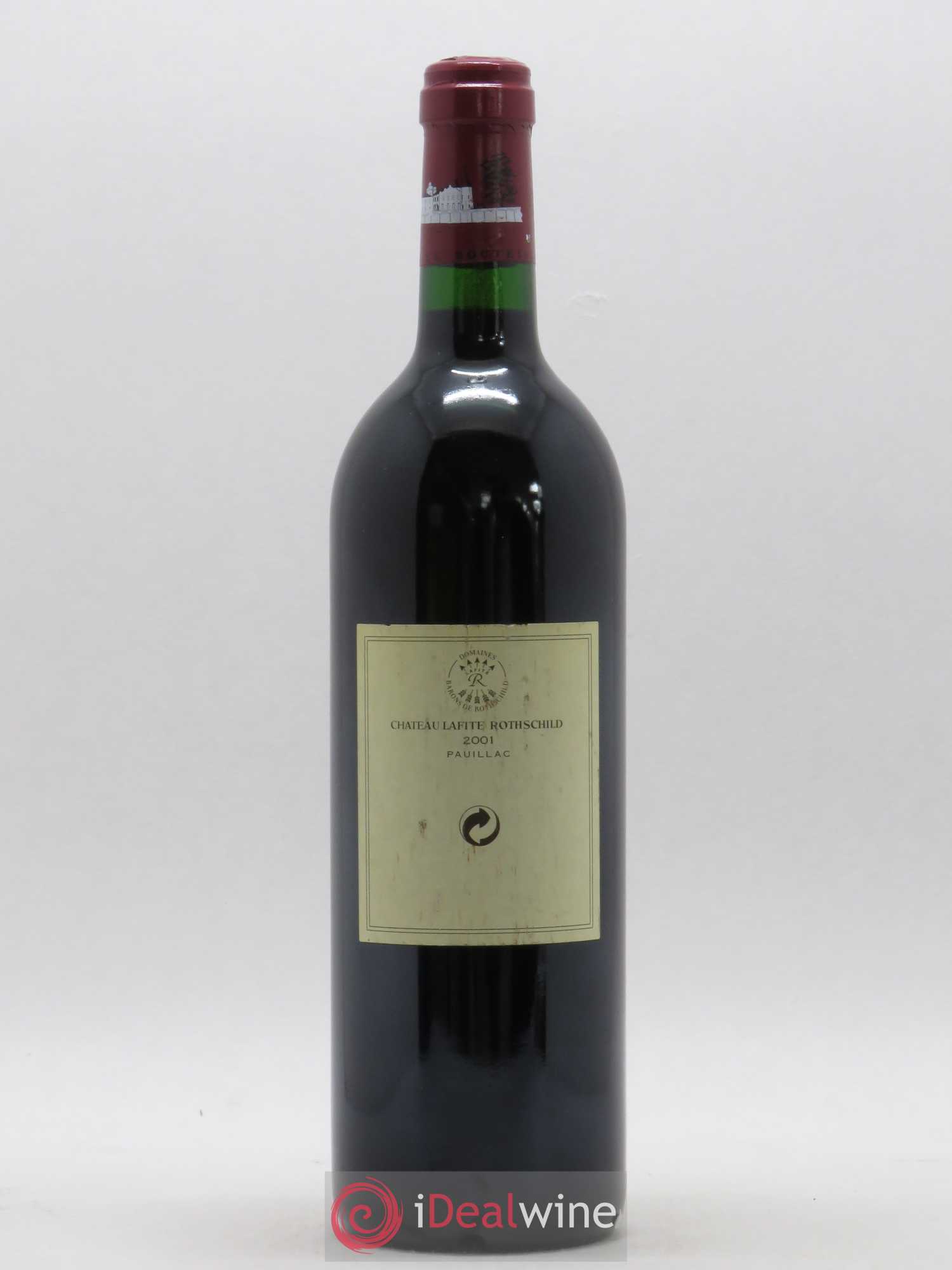 Château Lafite Rothschild 1er Grand Cru Classé 2001 - Lot de 1 bouteille - 1
