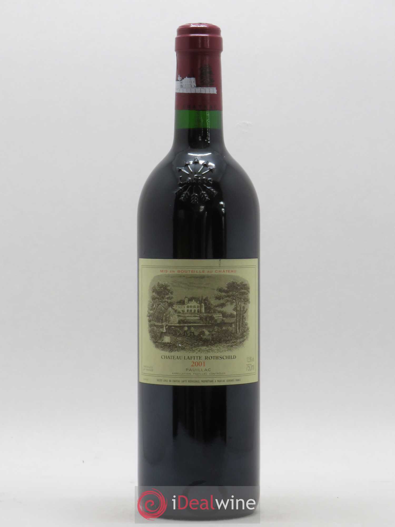 Château Lafite Rothschild 1er Grand Cru Classé 2001 - Lot de 1 bouteille - 0