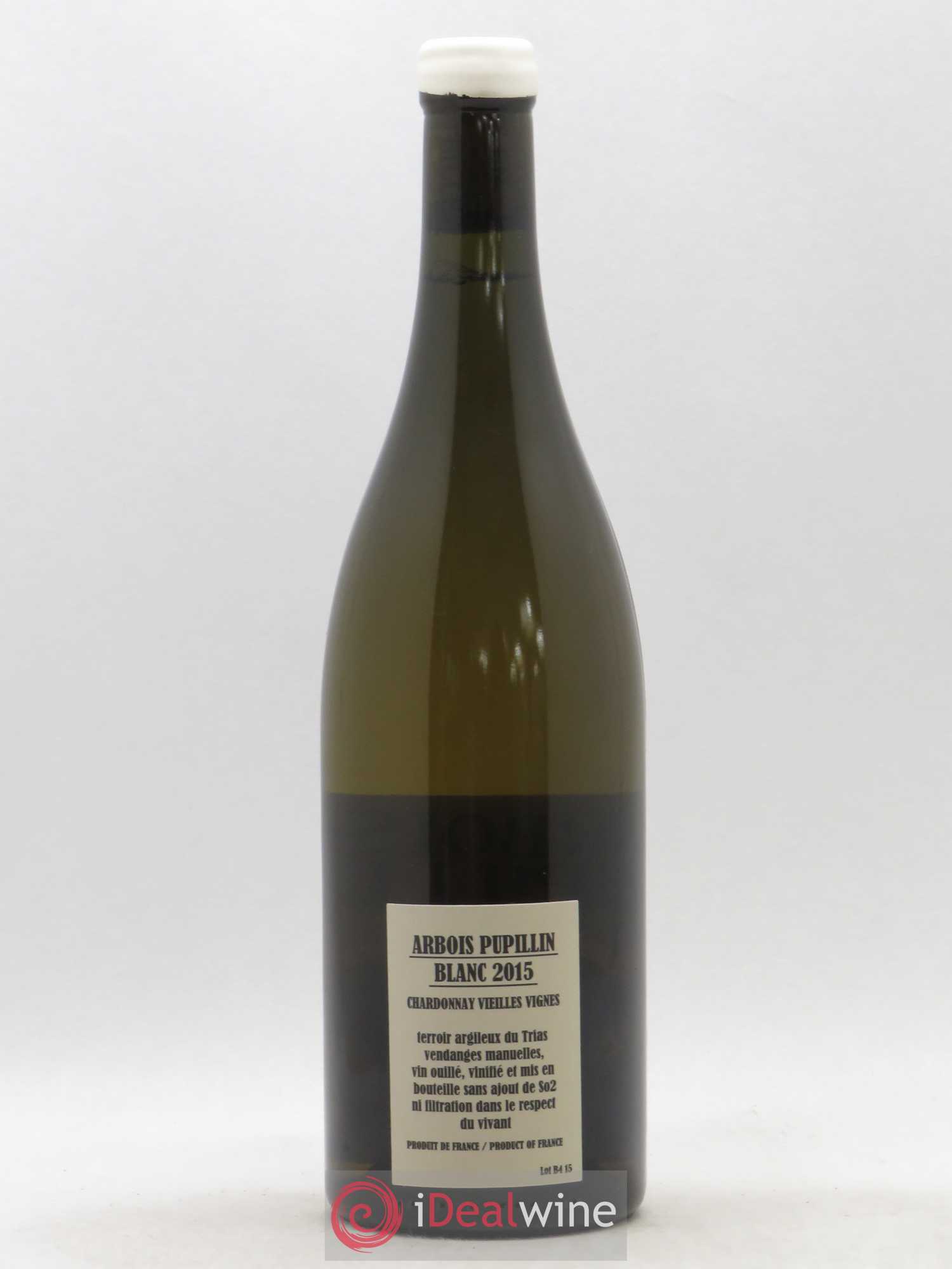 Arbois-Pupillin Chardonnay Adeline Houillon & Renaud Bruyère  2015 - Posten von 1 Flasche - 1