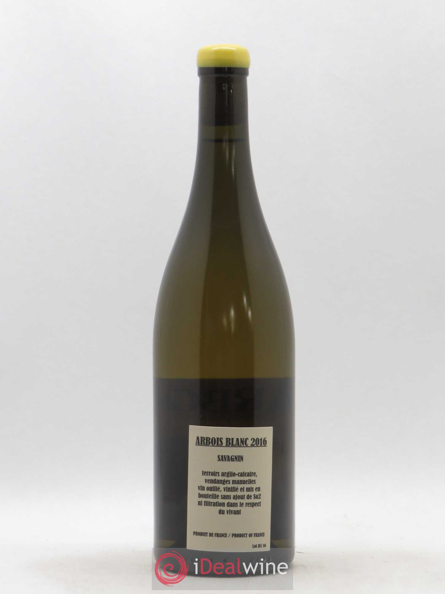 Arbois-Pupillin Savagnin Adeline Houillon & Renaud Bruyère 2016 - Lot de 1 bouteille - 1