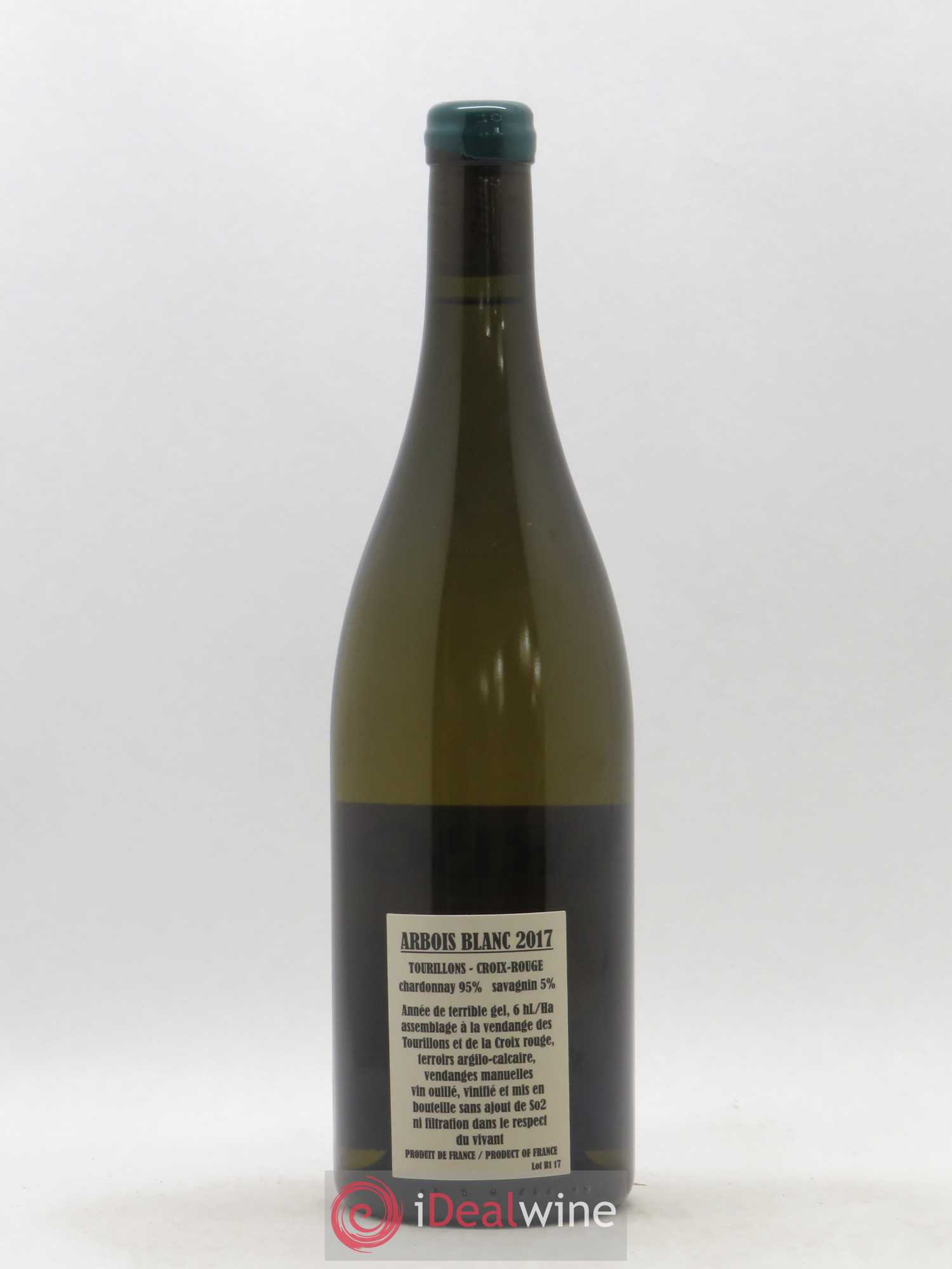 Arbois Tourillons - Croix Rouge Adeline Houillon et Renaud Bruyère 2017 - Posten von 1 Flasche - 1